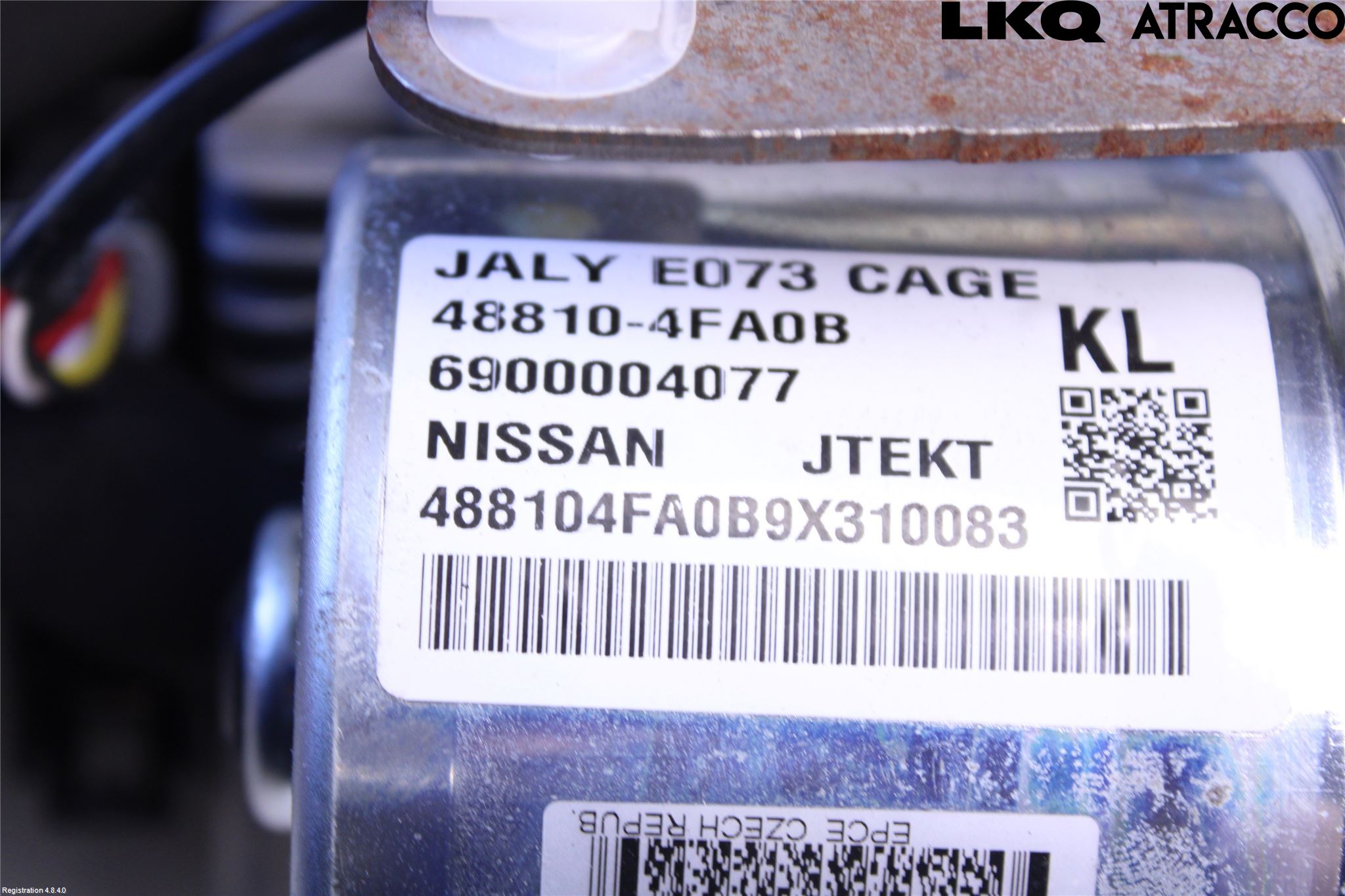 Nissan E-NV200/EVALIA Rattaxelagg Med Inb Servo