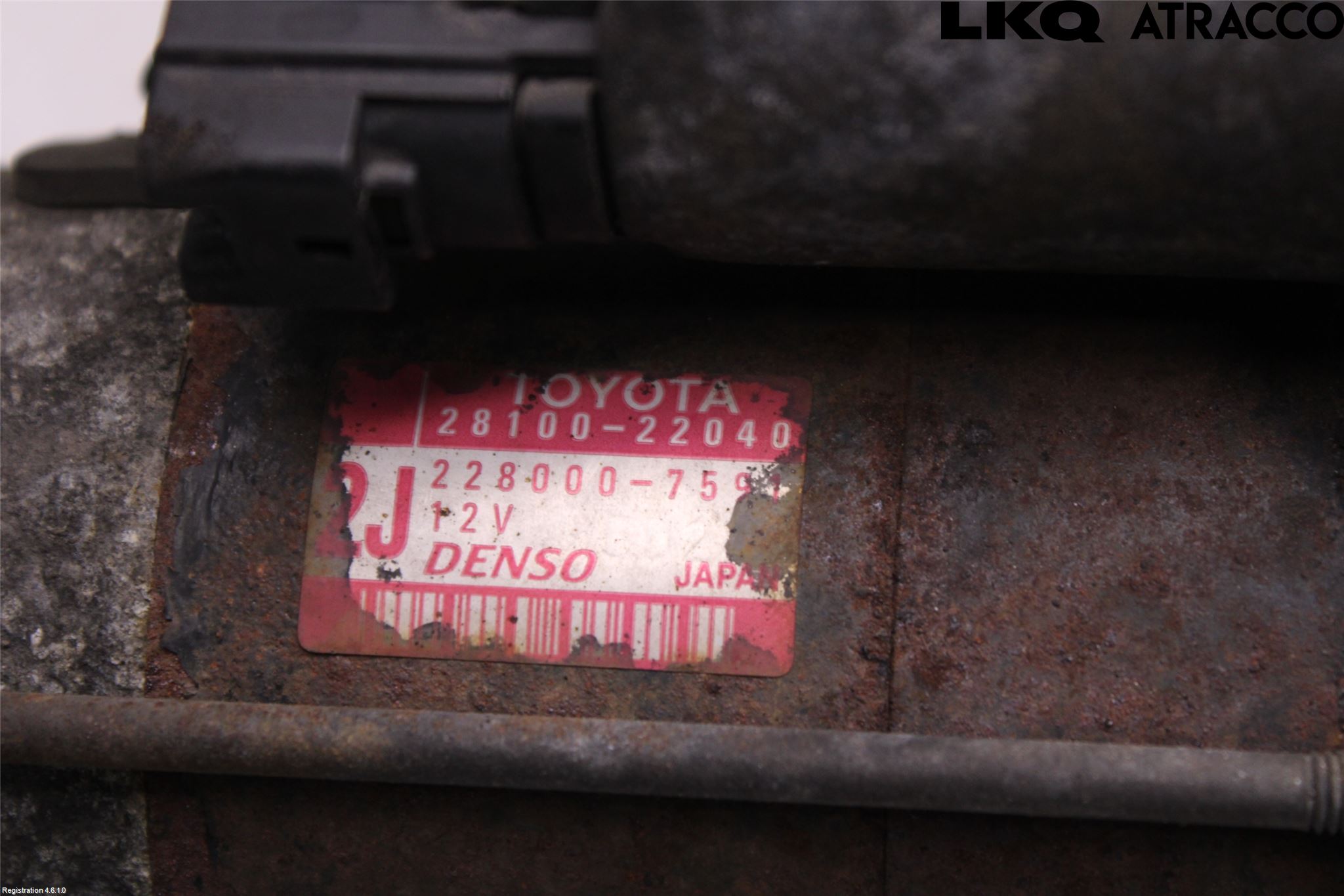 Toyota MR2     00->> Startmotor