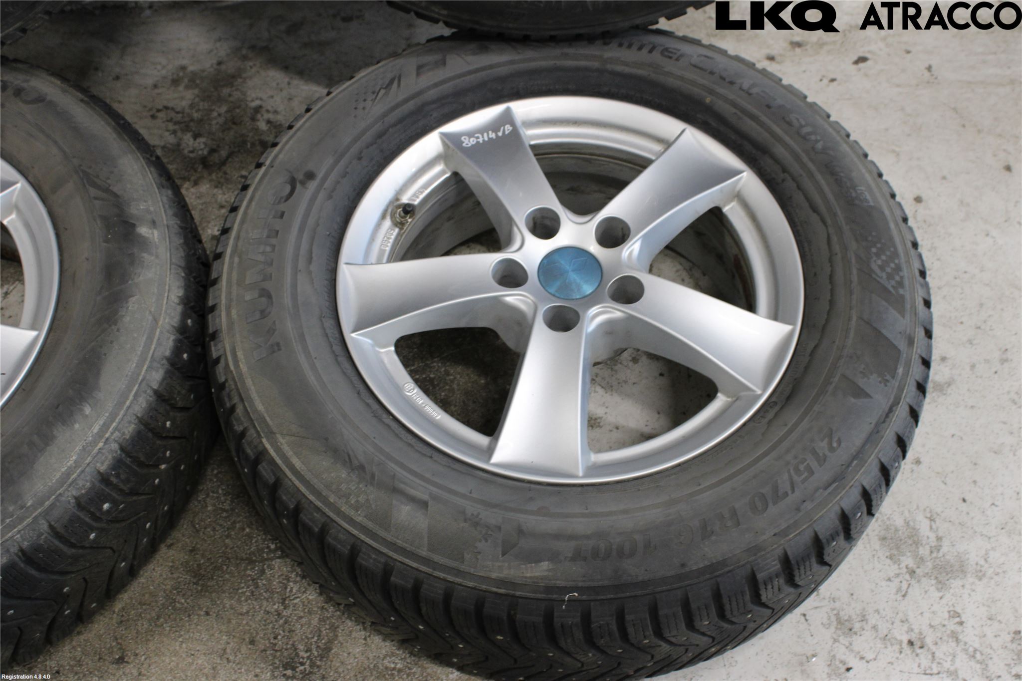 Mitsubishi OUTLANDER 13-21 Vinterdäck Alumfälg 4St