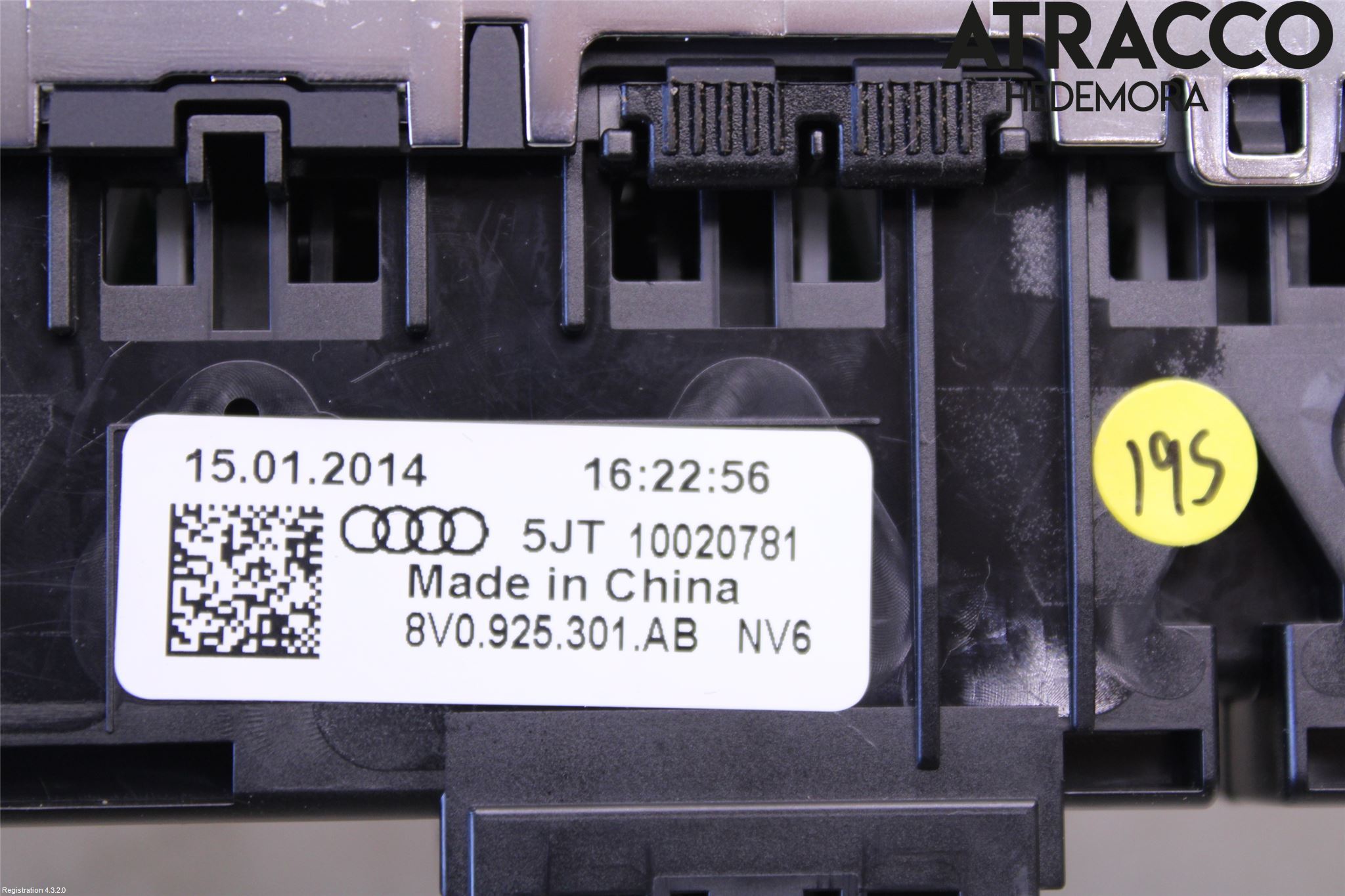 Audi A3/S3 8V 13-20 Strömställare Multifunktion