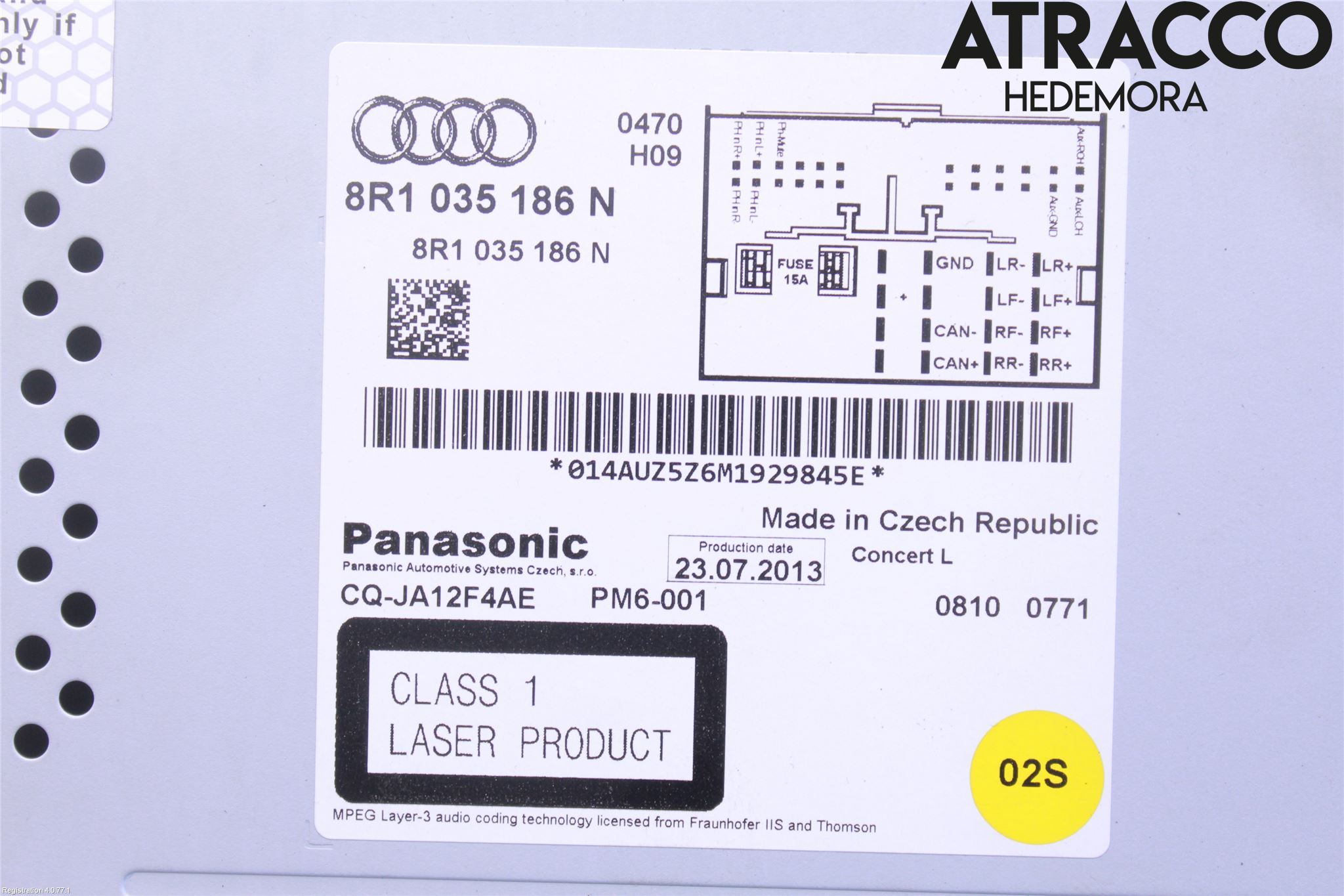 Audi A4 ALLROAD 09-16 Cd Radio - Multimediapanel