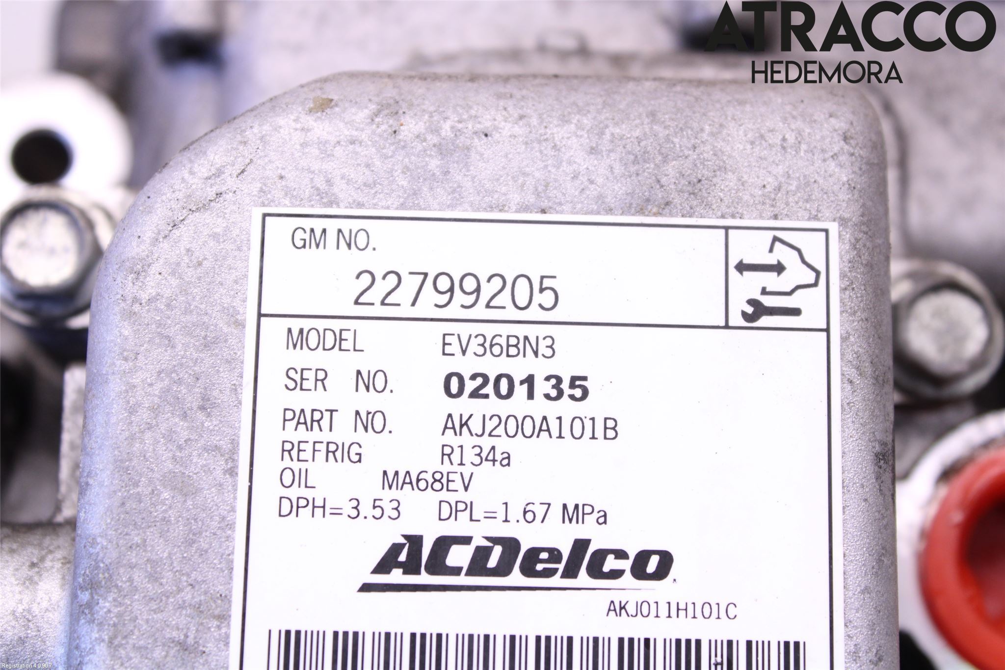 Övriga CHEVROLET VOLT Ac Kompressor