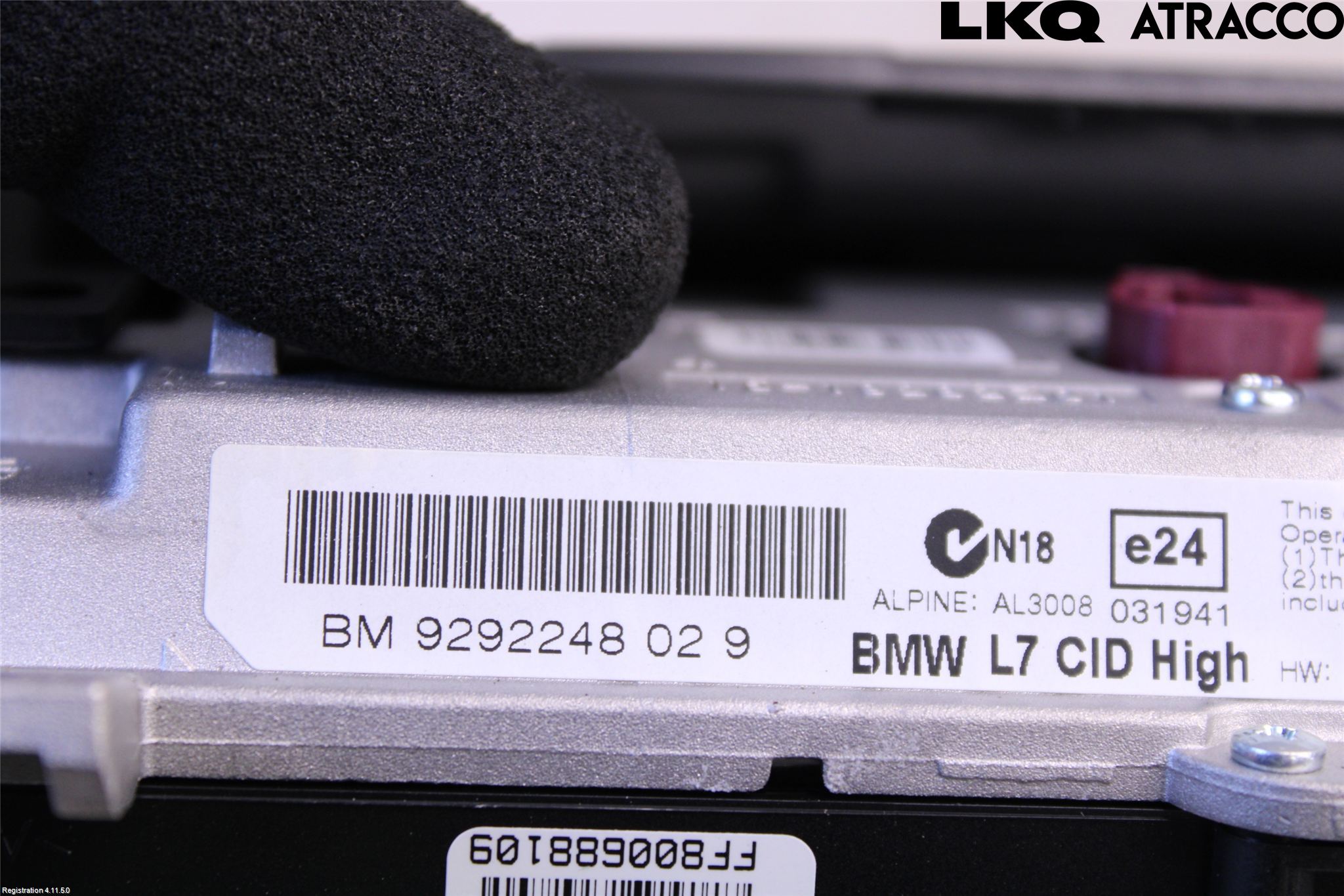 BMW 3 F30/F31/F80 12-19 Multifunktionsdisplay