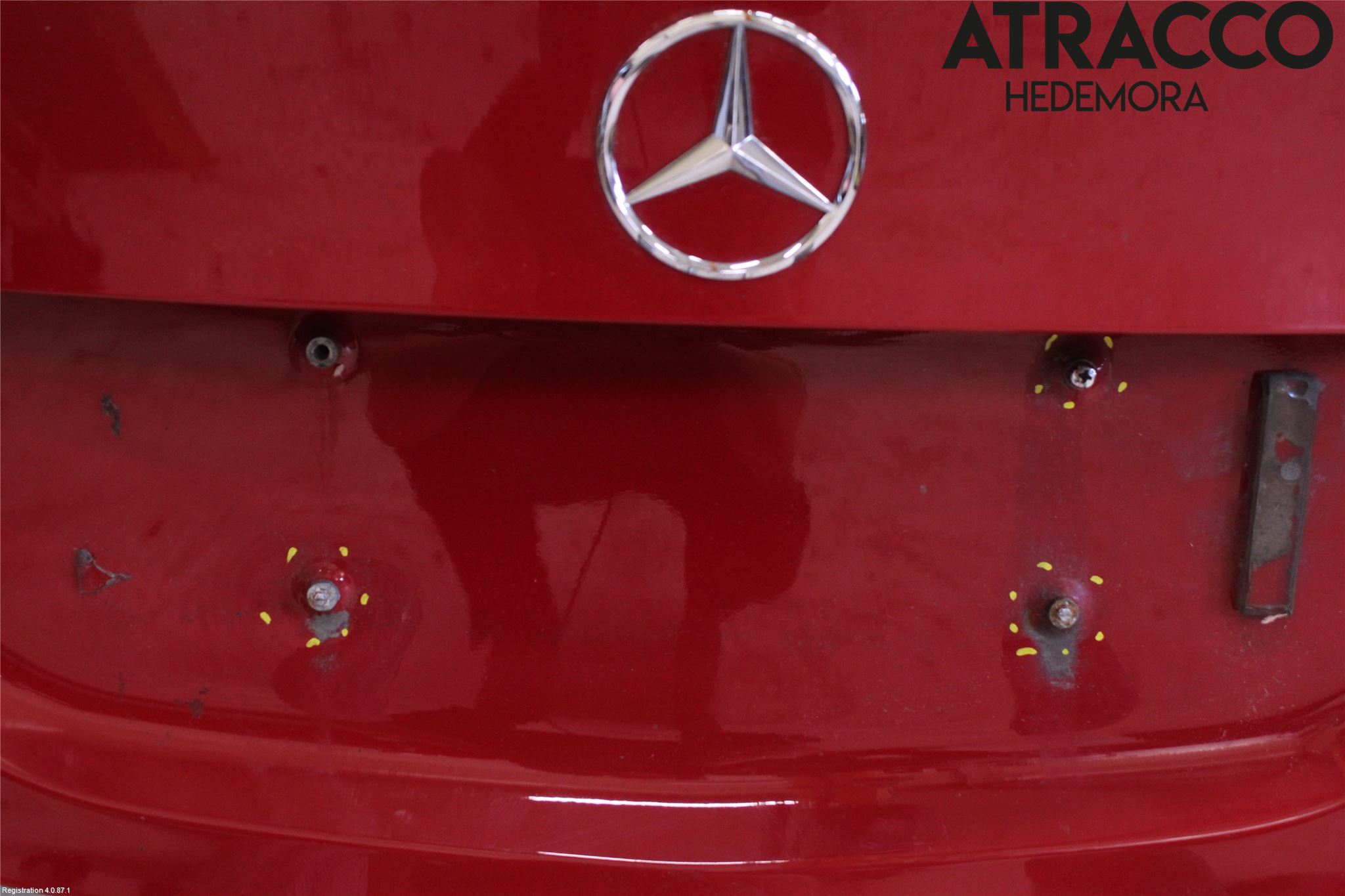 Mercedes-Benz MB CLA-KLASS (C117/X117) 13-19 Baklucka (Ej Med Ruta)