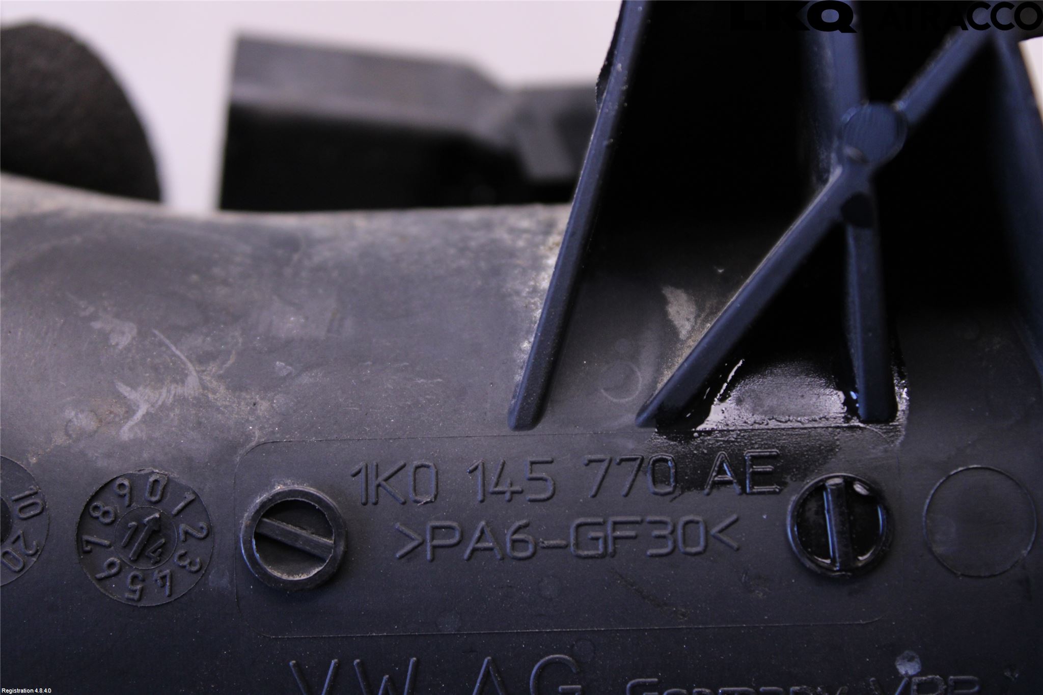 Volkswagen VW PASSAT 11-14 Laddluft-Intercoolerrör