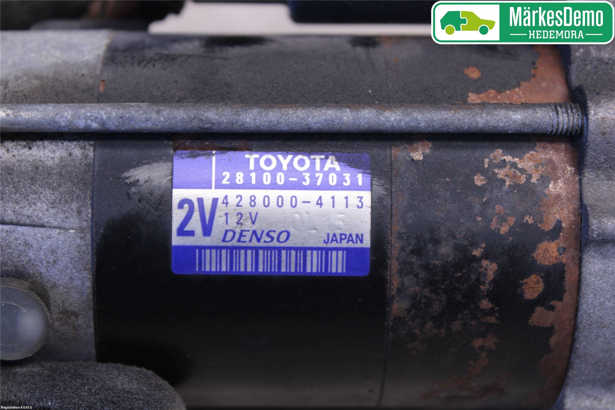 Toyota RAV 4 06-12 Startmotor Diesel