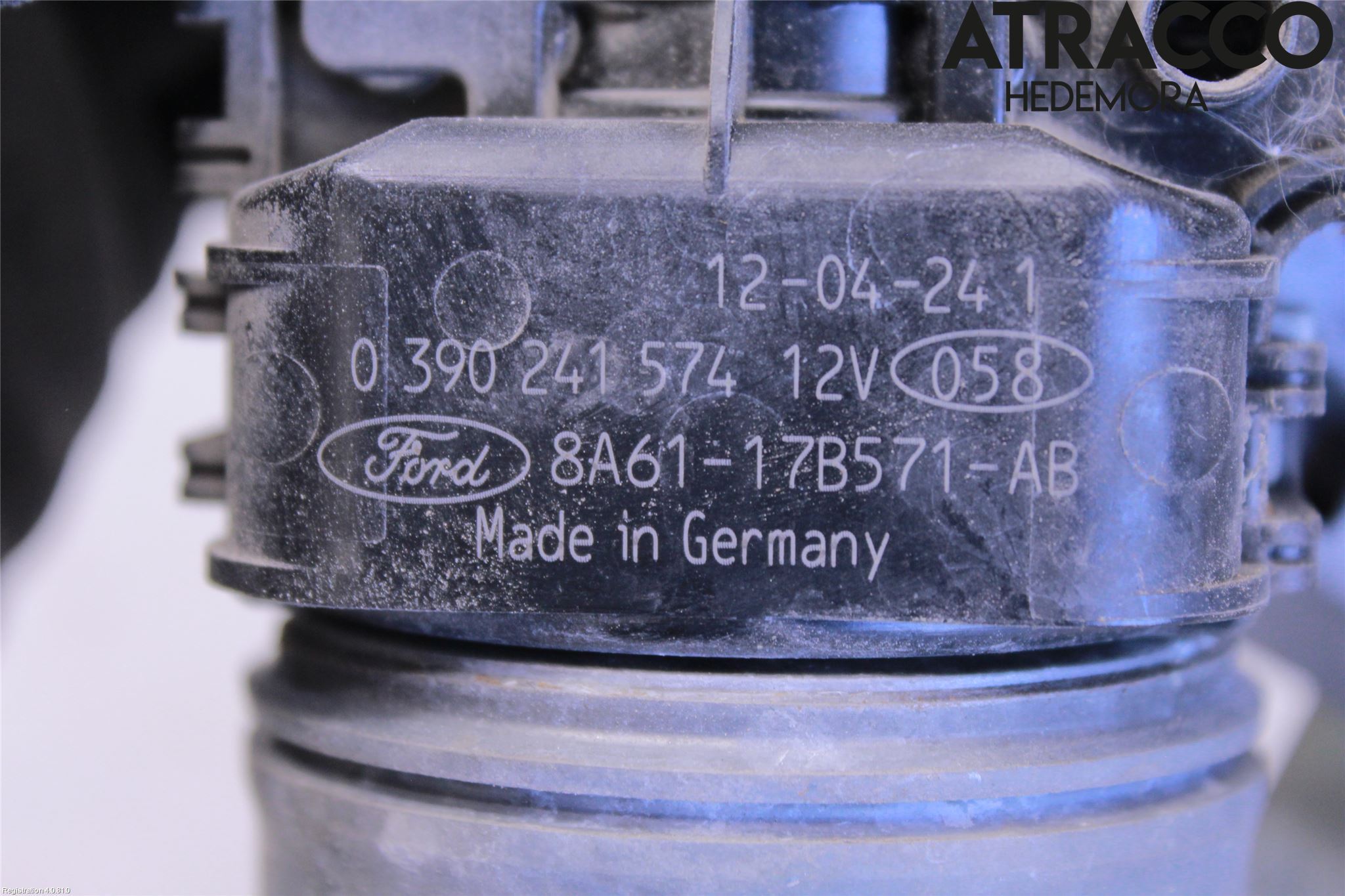 Ford FIESTA 09-12 Torkarmotor Vindruta