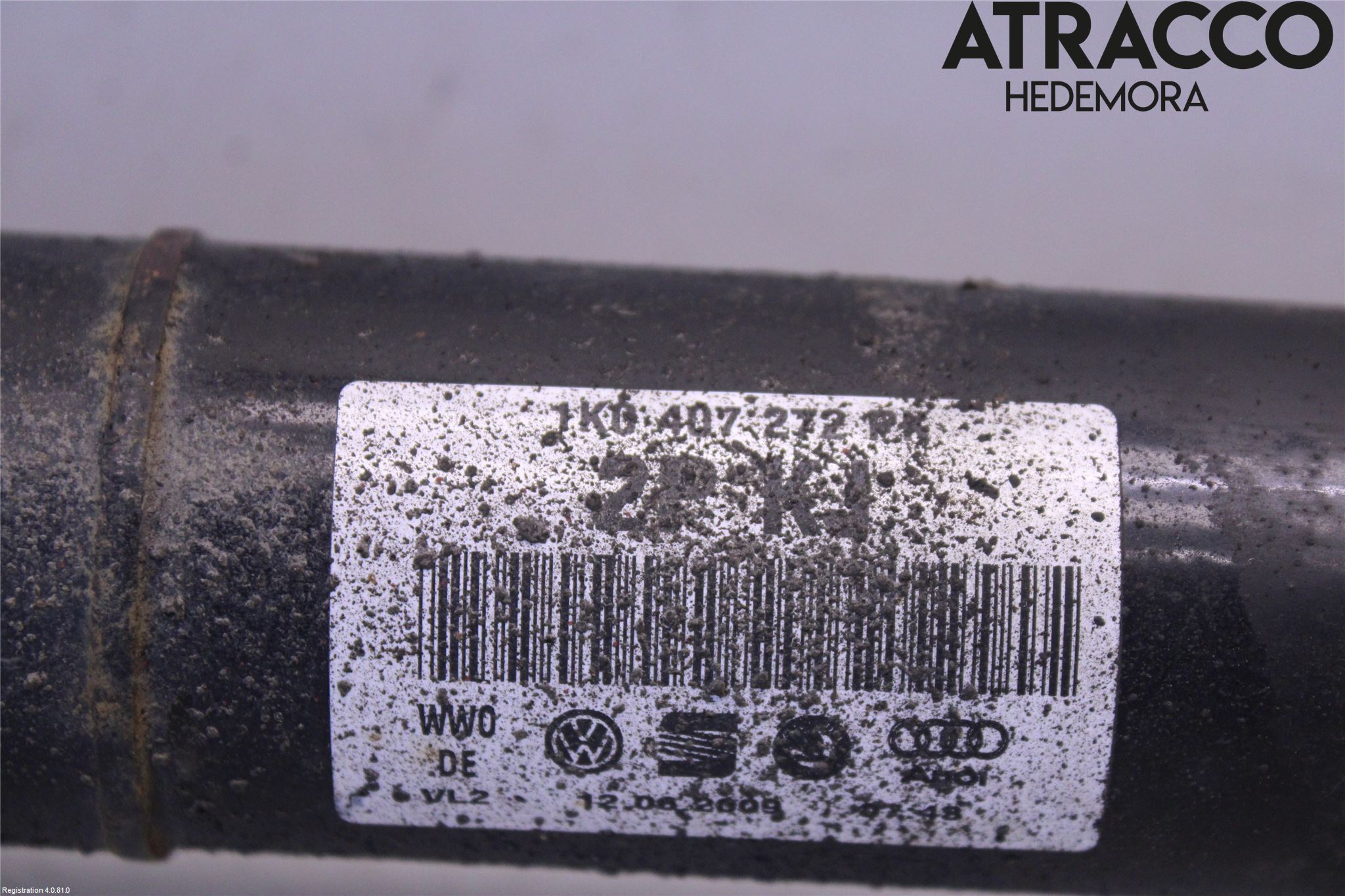 Volkswagen VW GOLF VI 09-13 Drivaxel Fram Höger