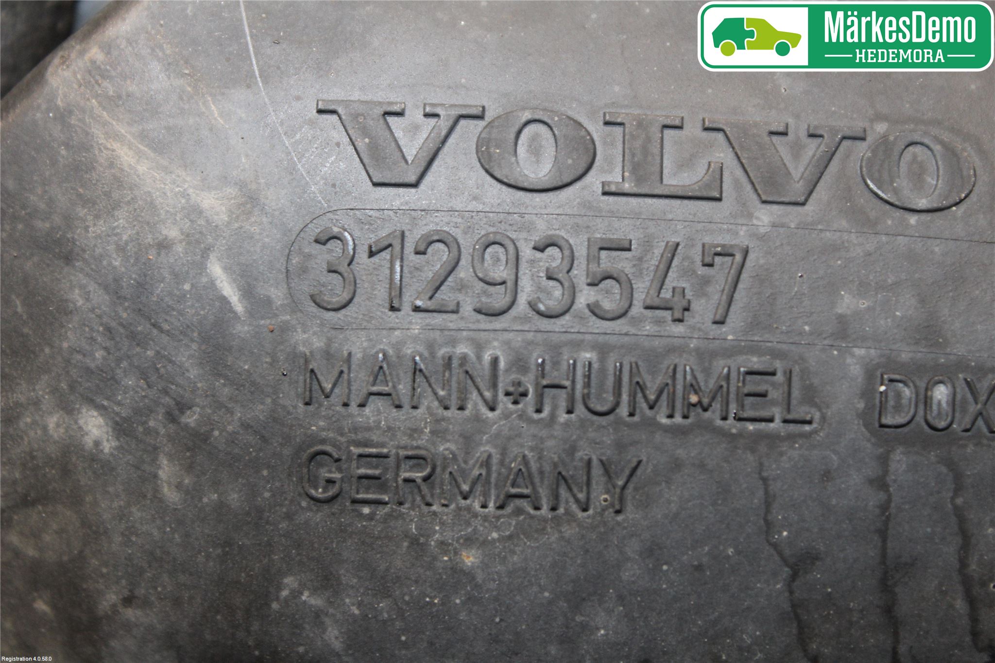 Volvo V60 14-18 Laddluft-Intercoolerrör