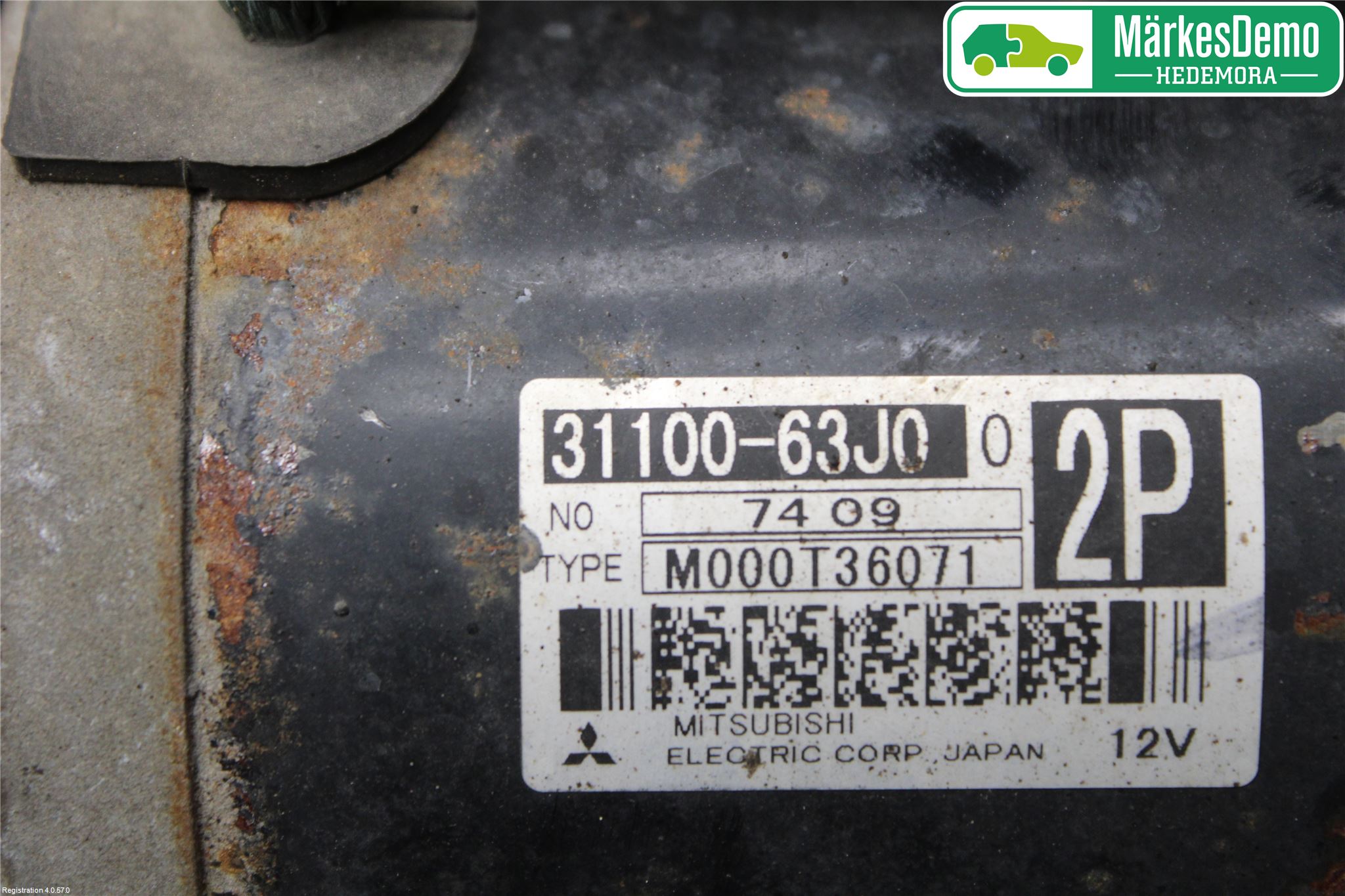 Suzuki SWIFT 05-10 Startmotor