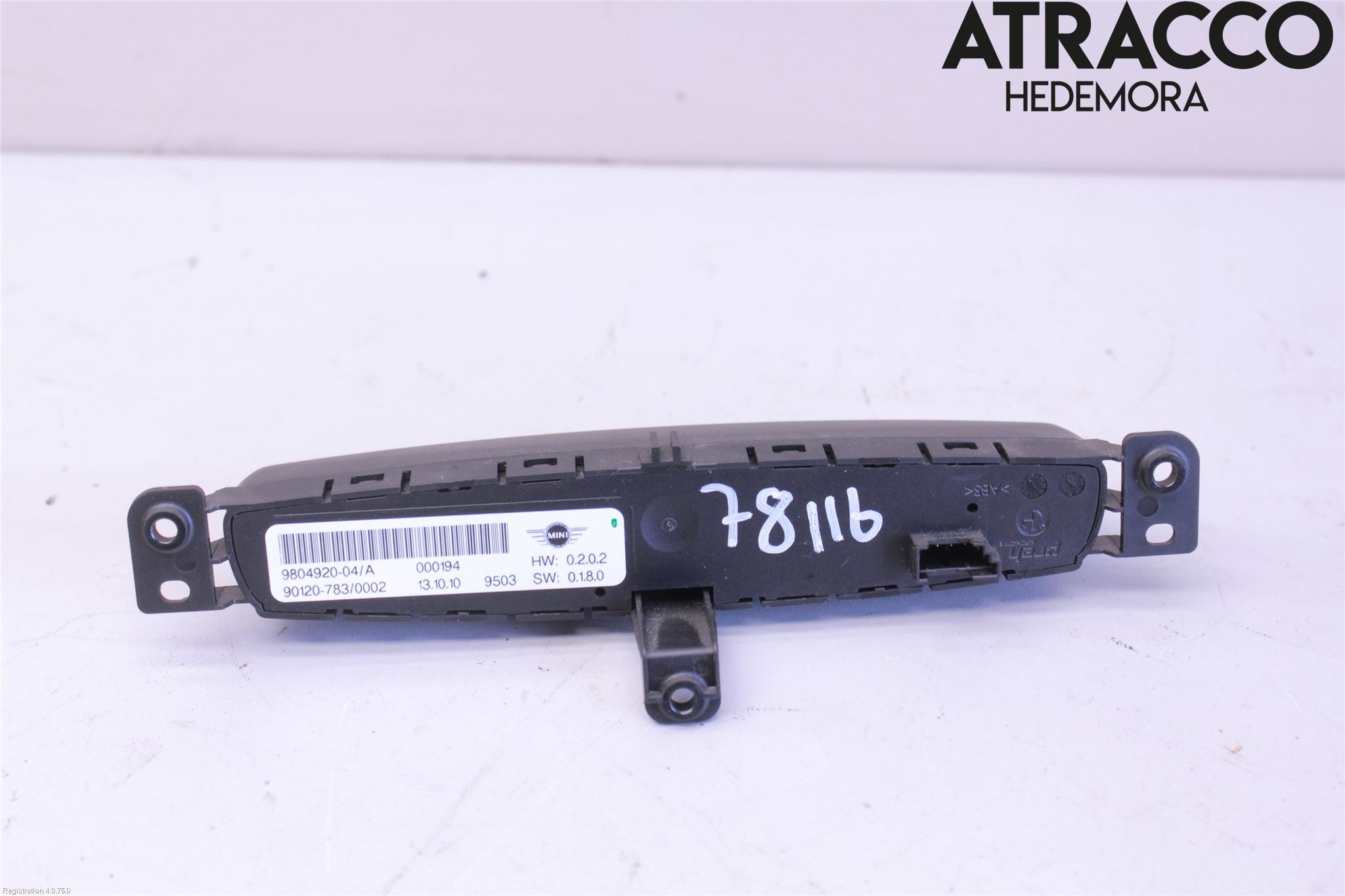 Mini COUPE R56 05-14 Strömställare Övrigt