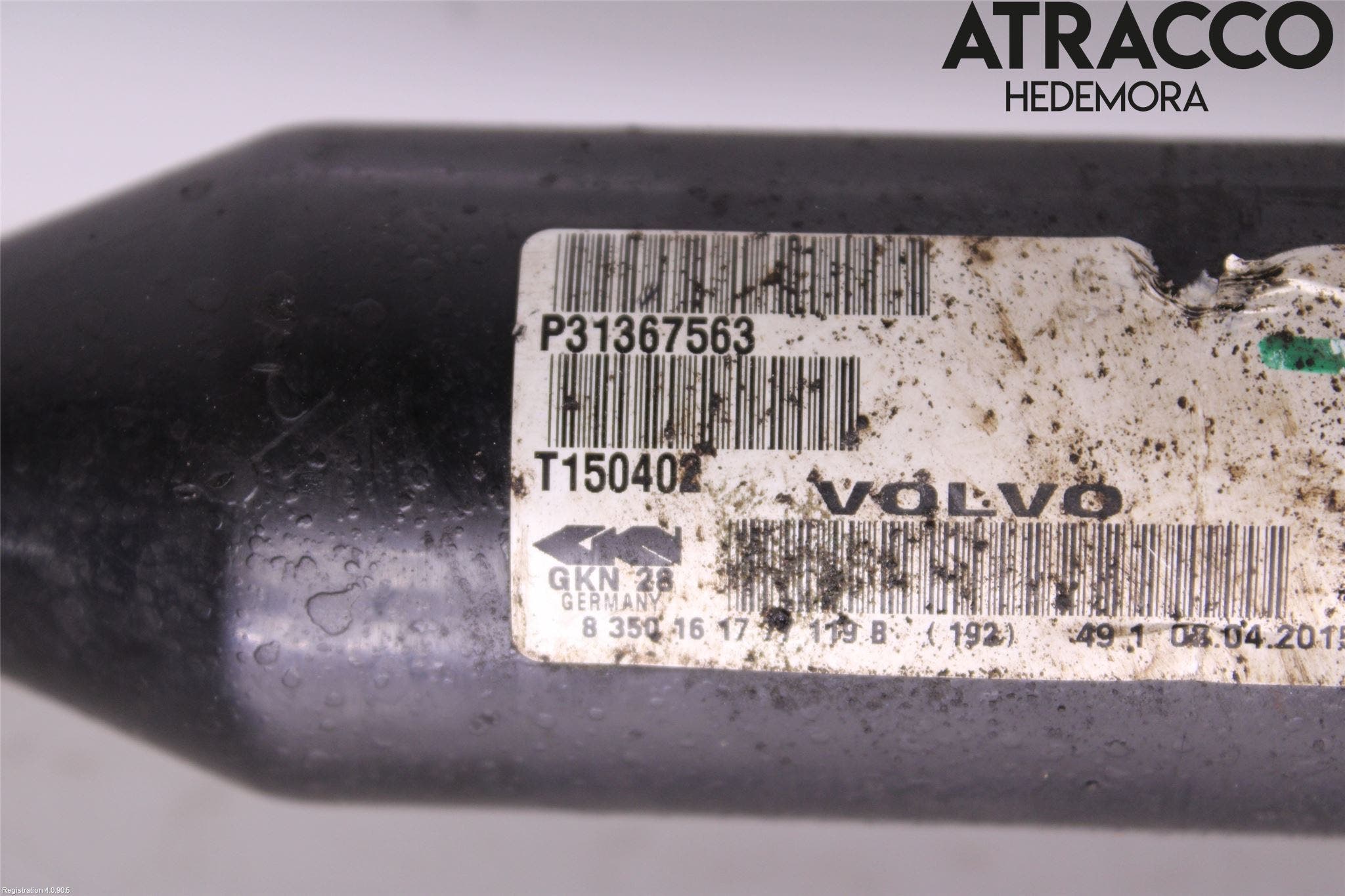 Volvo XC60 14-17 Drivaxel Fram Höger