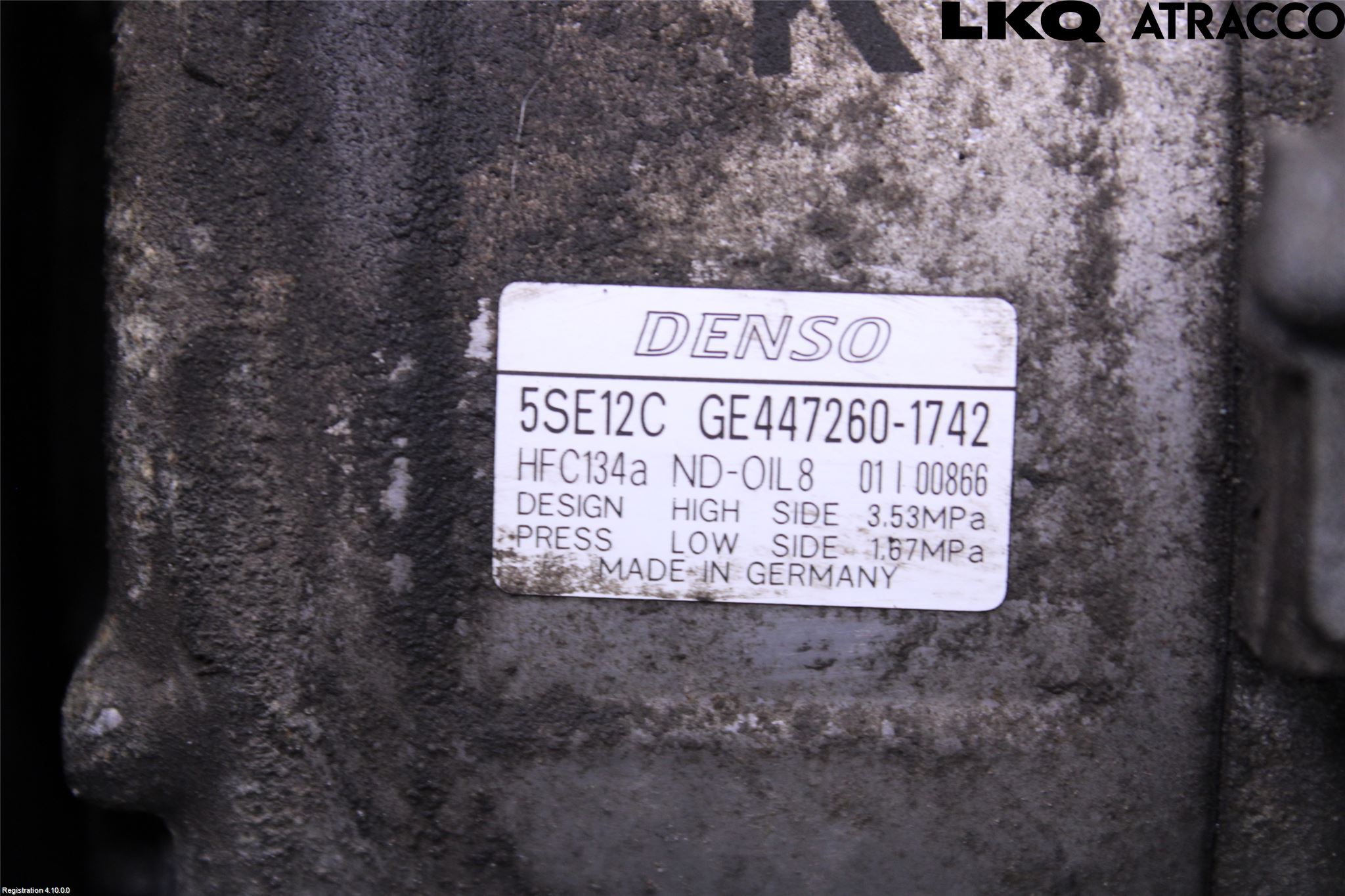 Toyota COROLLA VERSO 04-07 Ac Kompressor