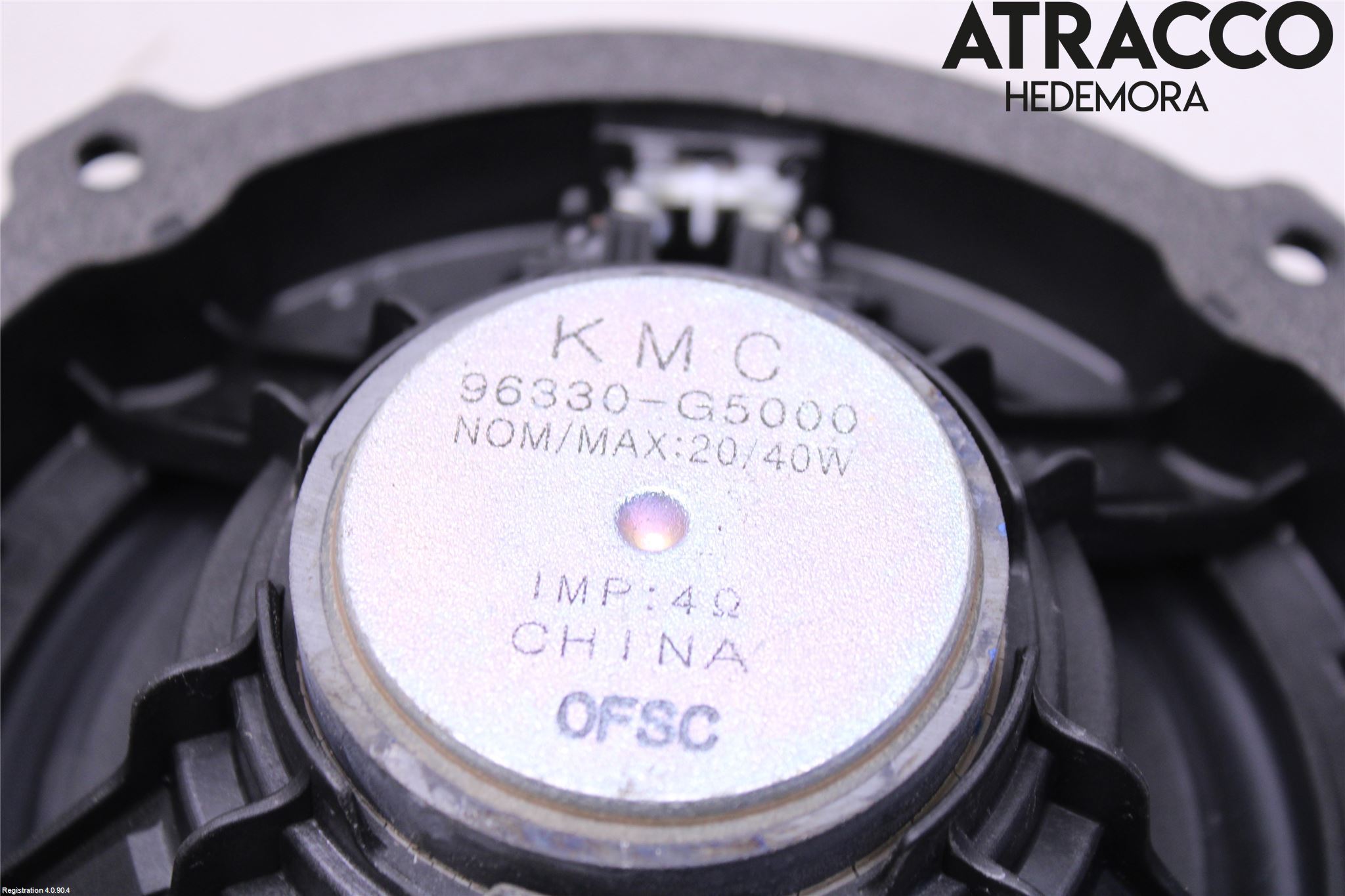 Kia NIRO (DE) 17-22 Högtalare