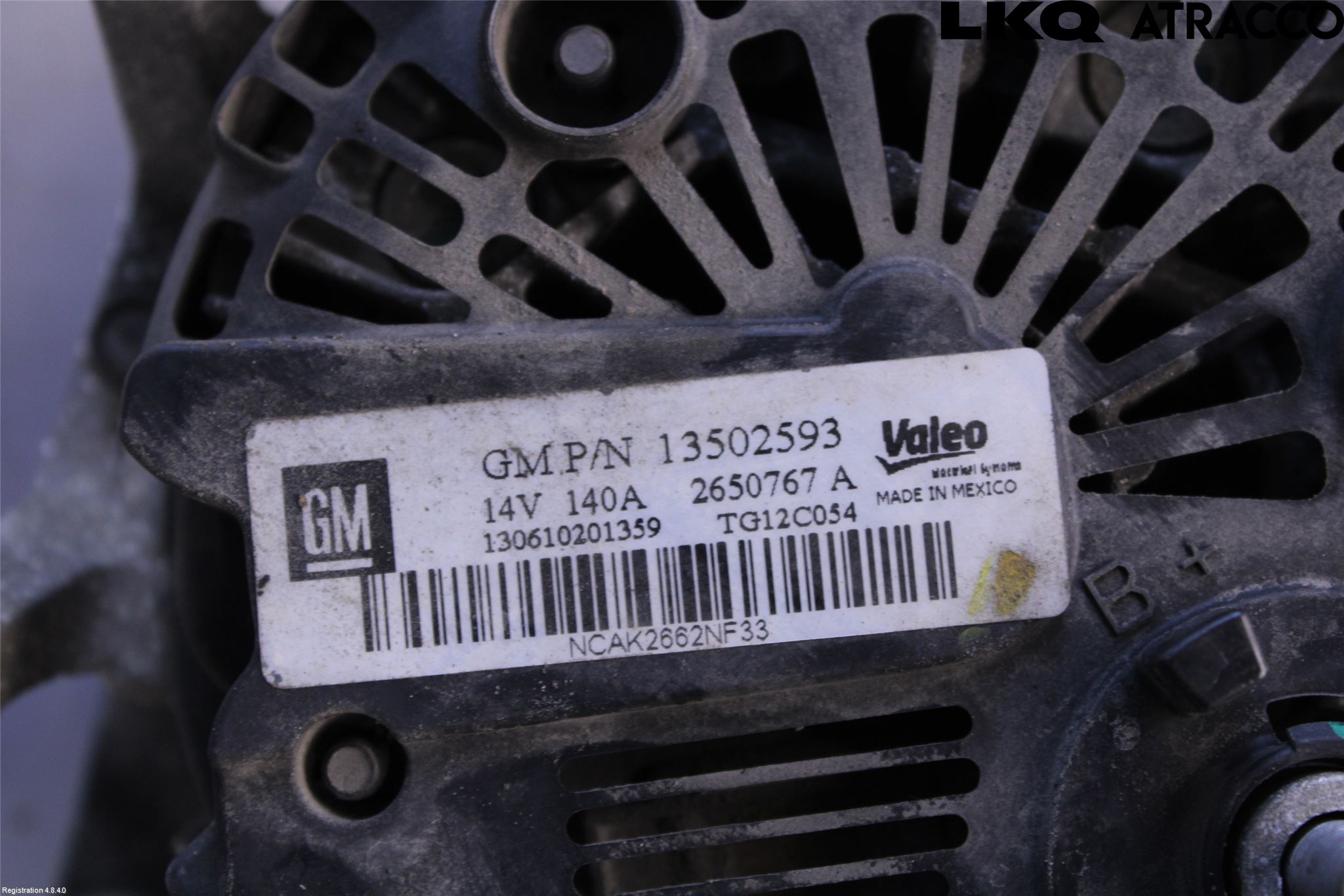 Chevrolet TRAX Generator