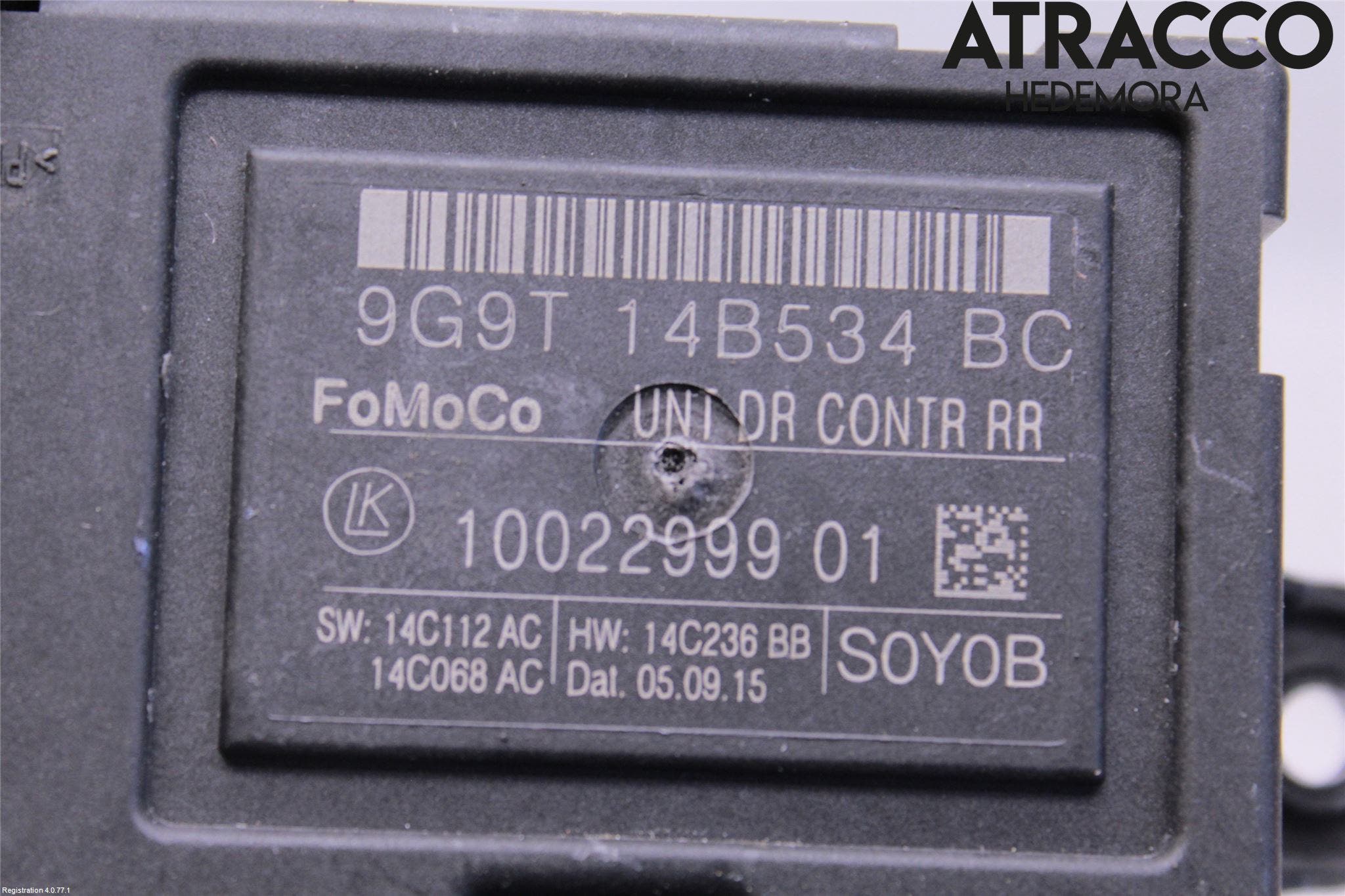 Volvo V70 14-16 Styrenhet Dörr