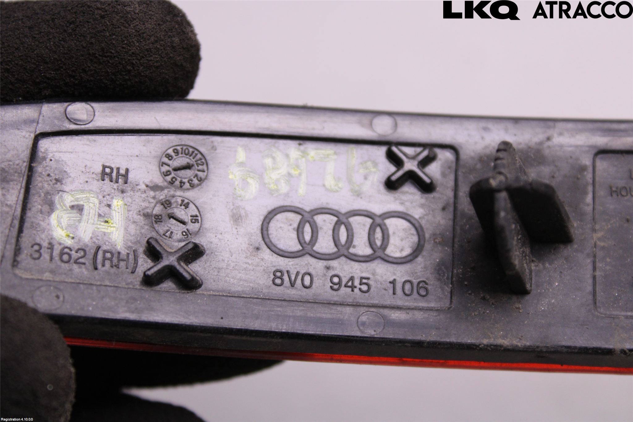 Audi A3/S3 8V 13-20 Dimljus/Reflex Bak
