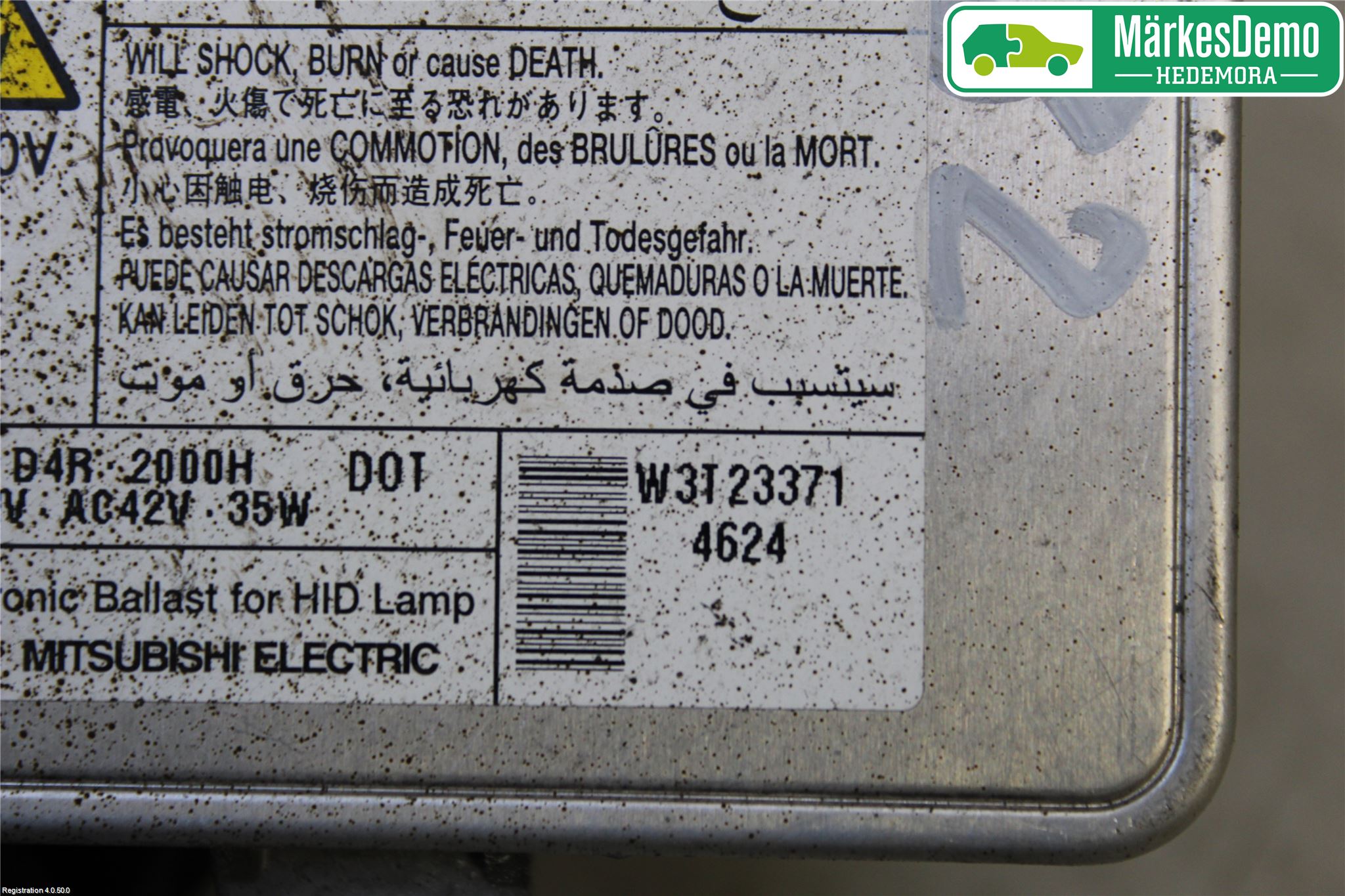 Mitsubishi OUTLANDER 13-21 Styrenhet Strålkastare