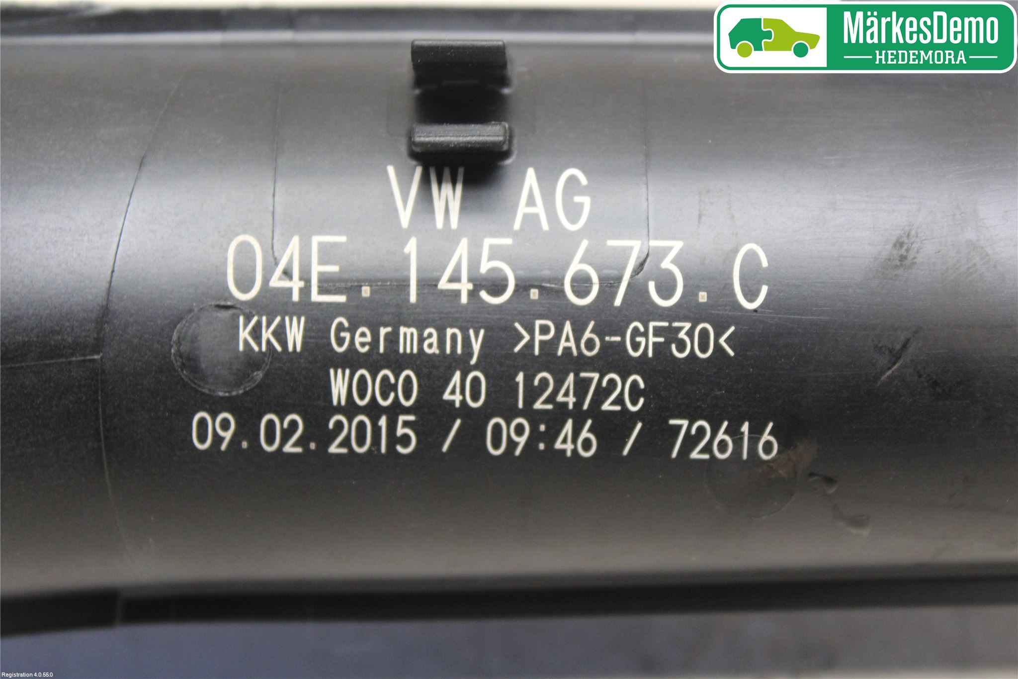 Audi A1/S1 11-18 Laddluft-Intercoolerrör