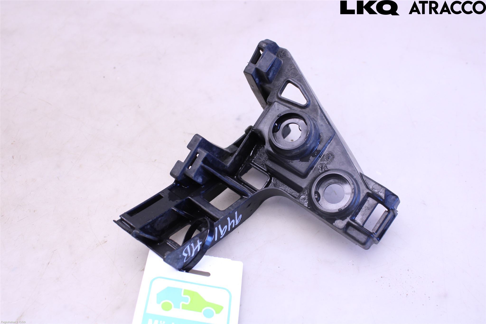 Volkswagen VW GOLF / E-GOLF VII 13-20 Stötfångarfäste Bak Hö