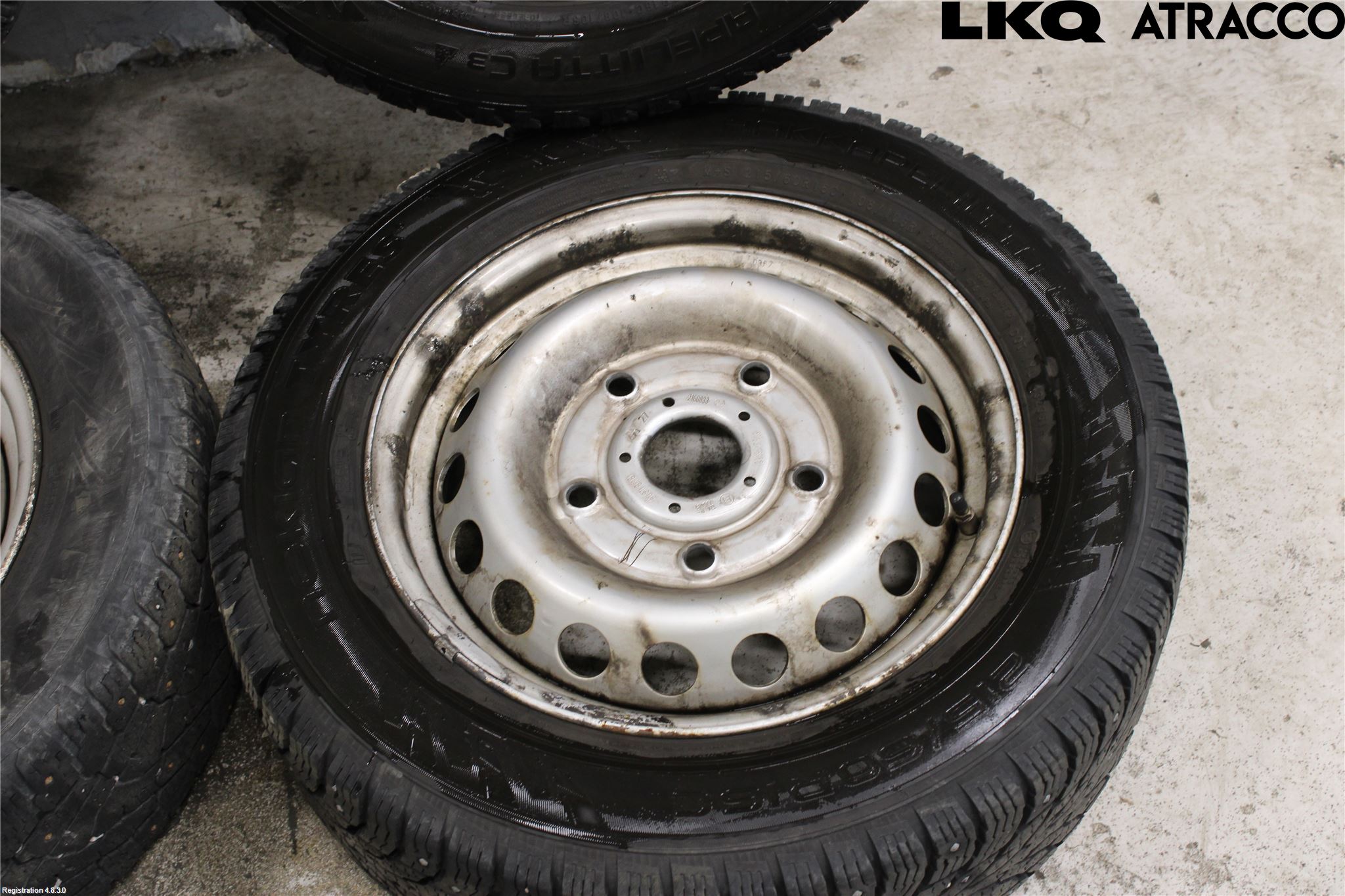 Ford TRANSIT SKÅP/BUSS 14-22 Vinterdäck Plåtfälg 4St