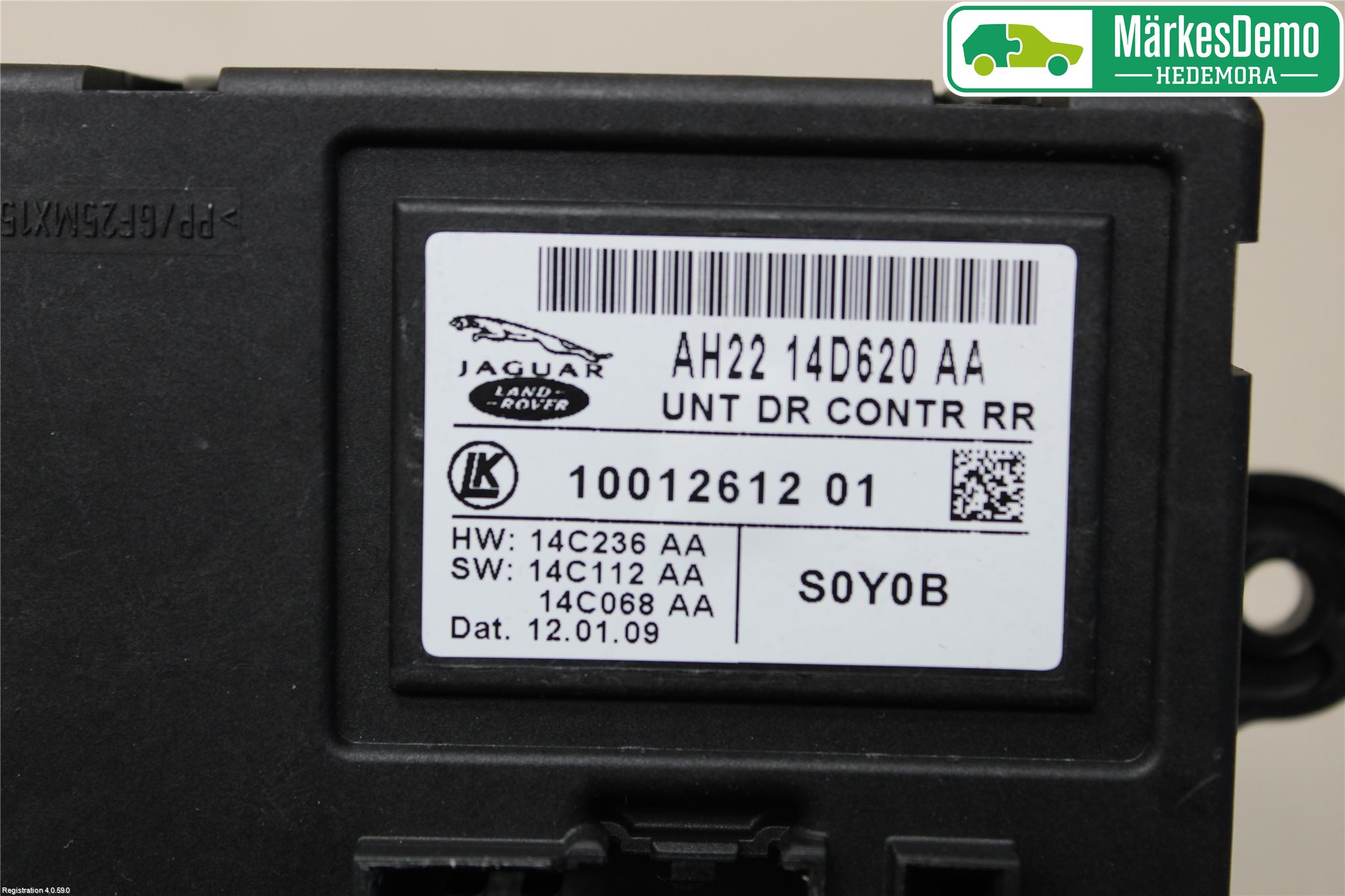 Jaguar XF 08-15 Styrenhet Dörr