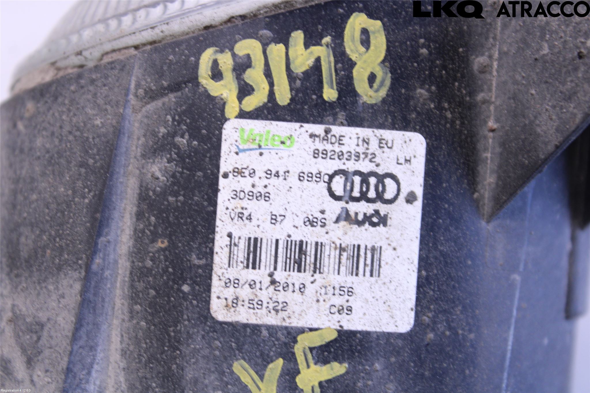 Audi A3/S3 05-13 Dimljus-Varselljus Fram