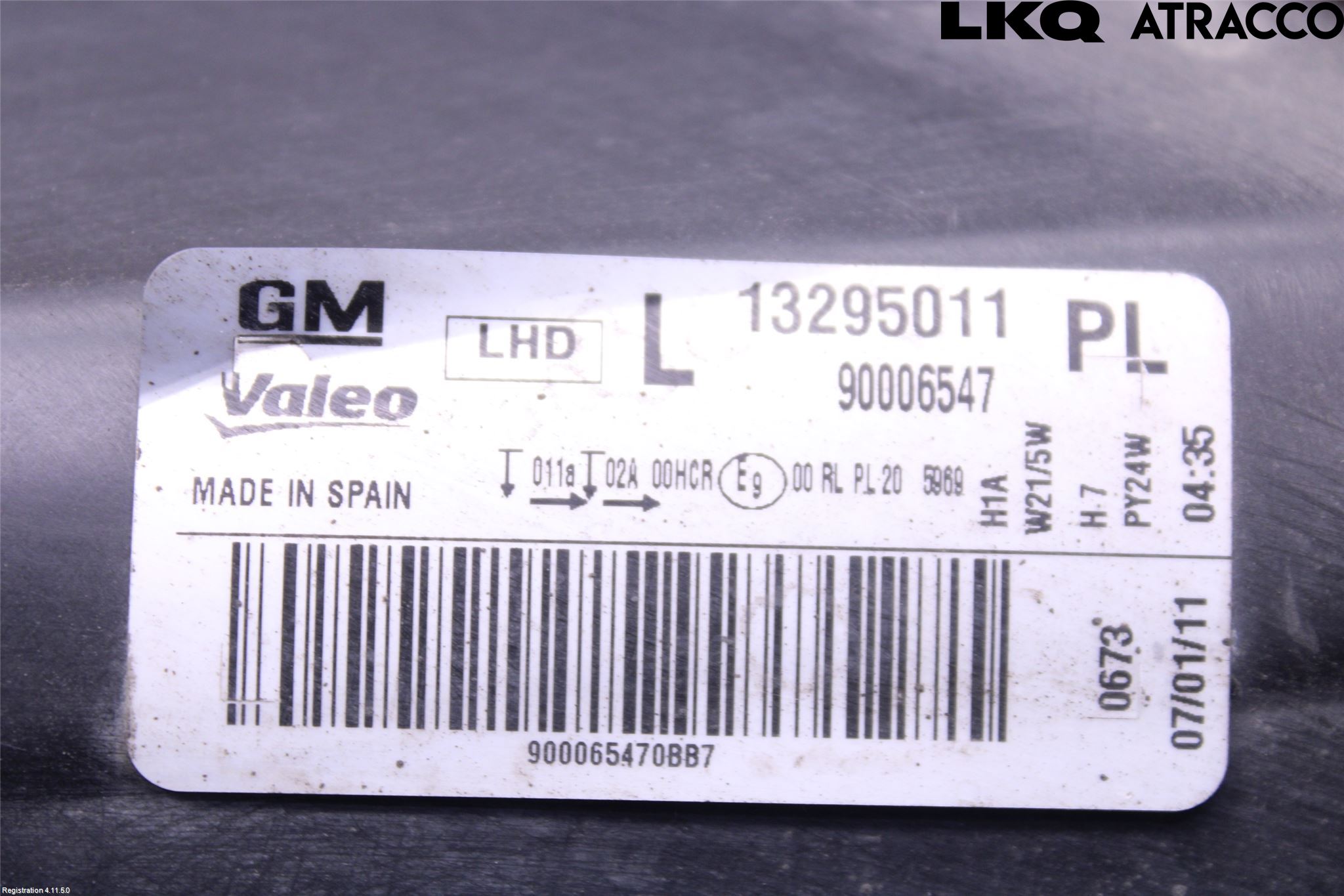 Opel ASTRA J 10-15 Strålkastare Vänster