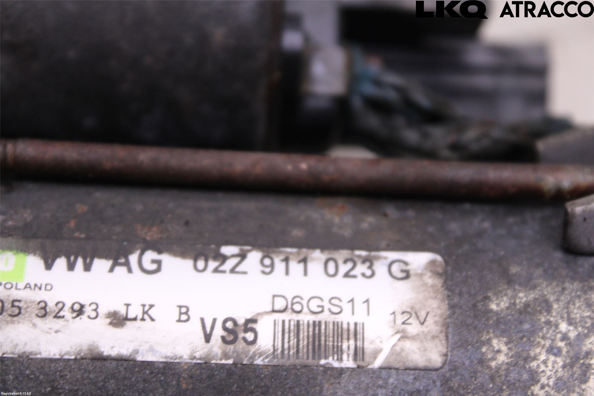 Volkswagen VW TRANSP/CARAVELLE (T5) 04-15 Startmotor