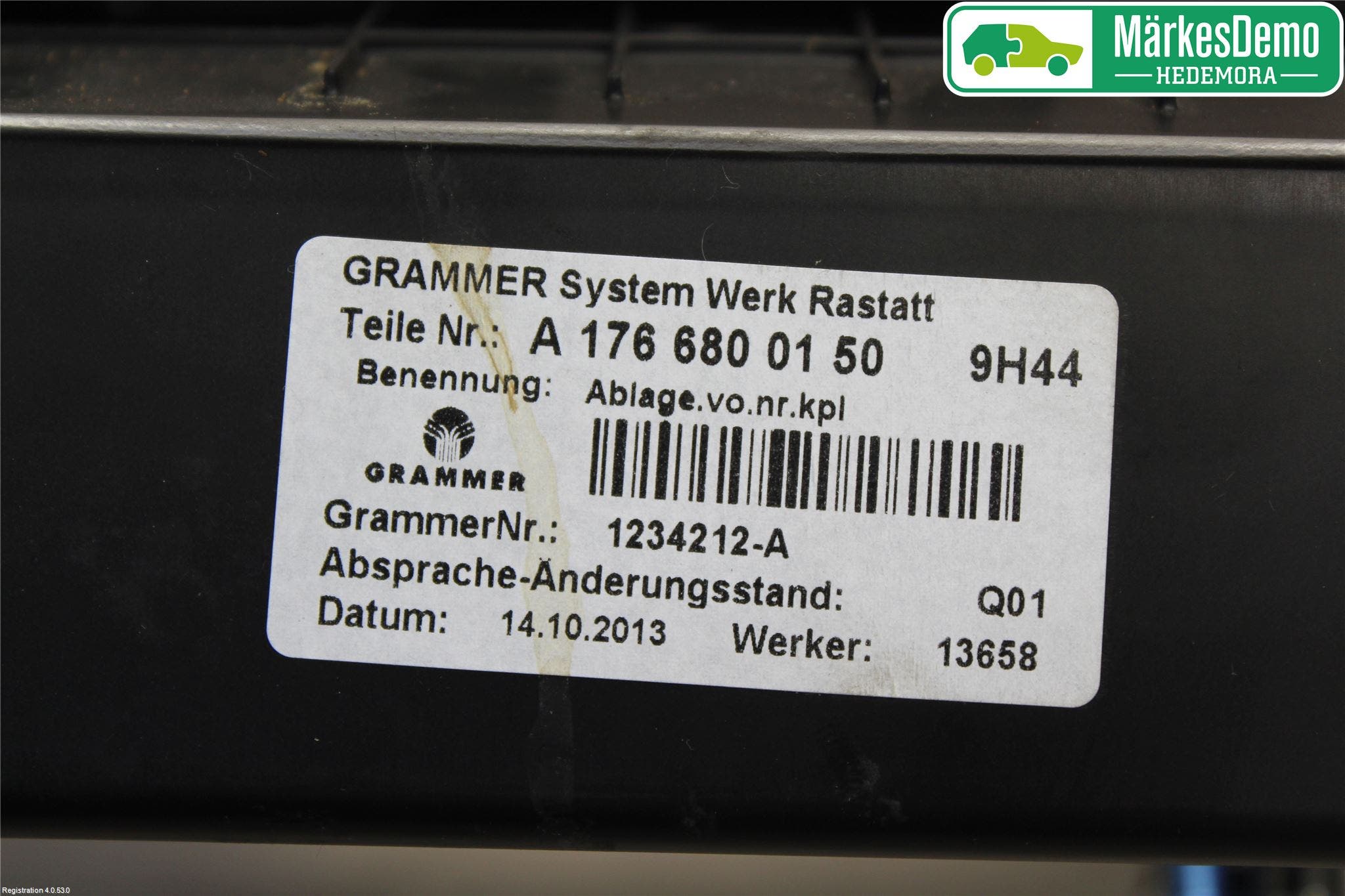 Mercedes-Benz MB A-KLASS (W176) 13-18 Inredning Sarg Växelspak