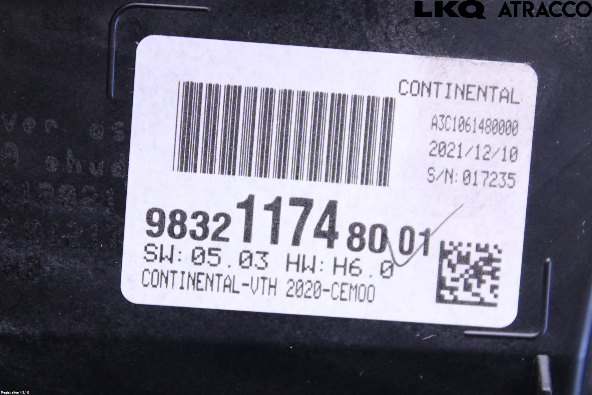 Citroen C5 X CROSSOVER 22- Instrument Komb