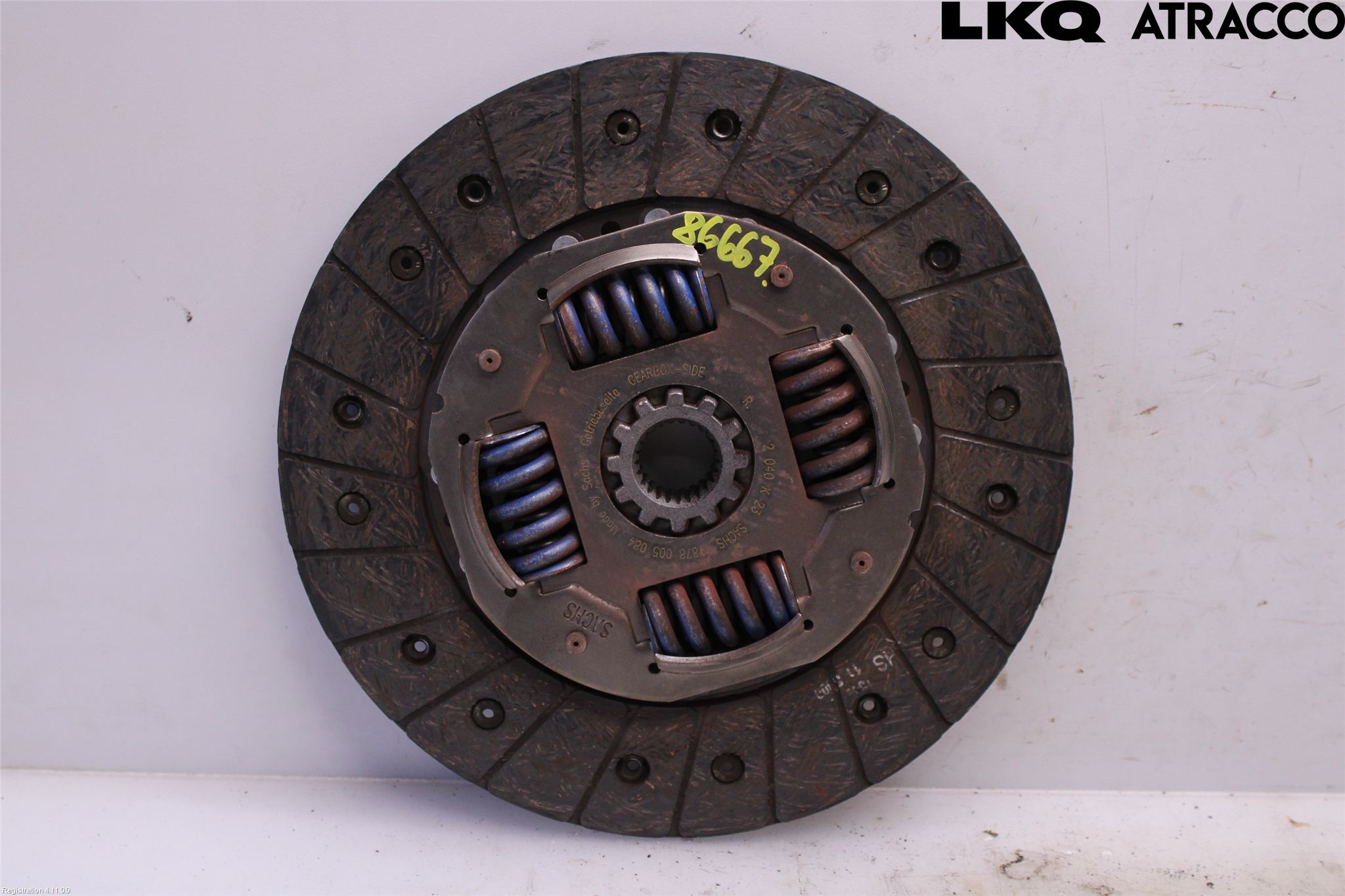 Subaru OUTBACK 10-15 Koppling-Lamell