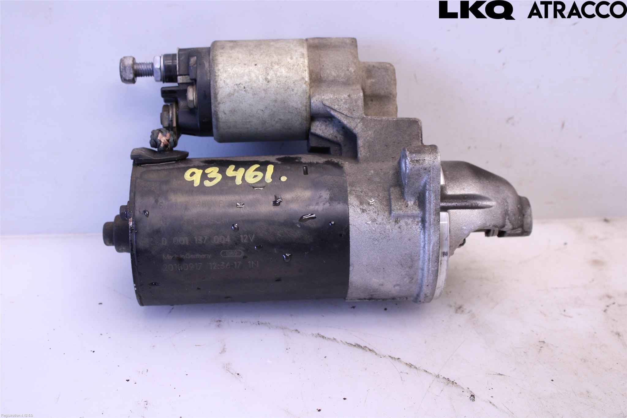 Fiat PANDA 12- Startmotor