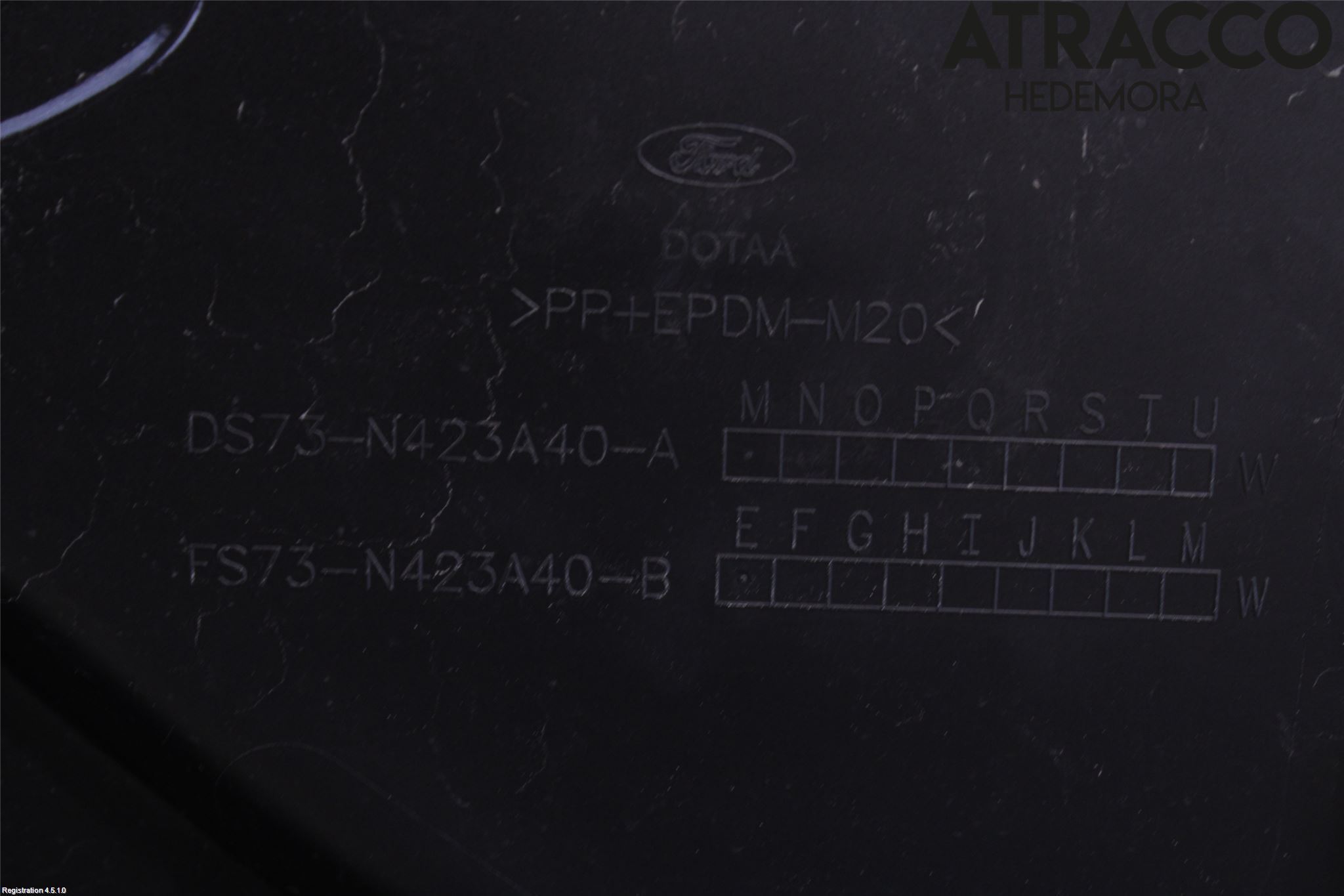 Ford MONDEO 15-22 List Bak-Baklucka