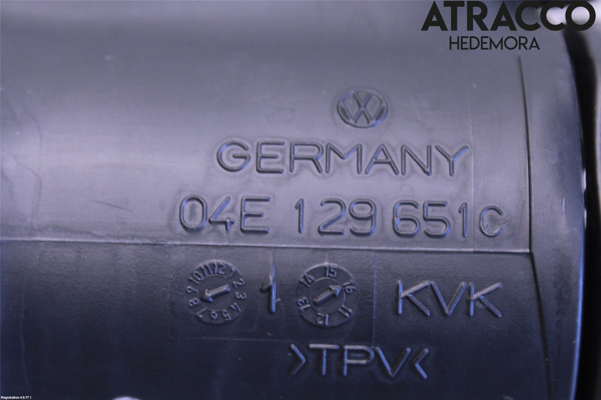 Skoda FABIA 15-21 Laddluft-Intercoolerrör