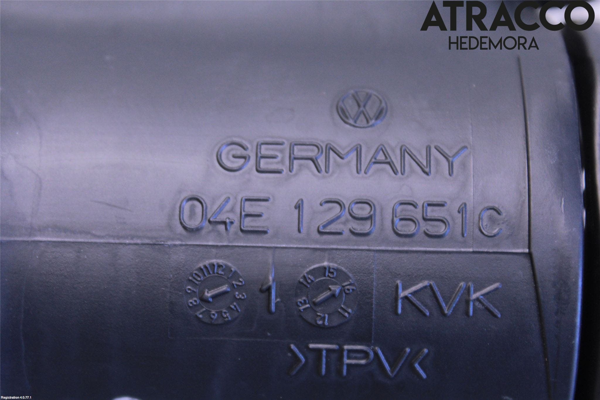 Skoda FABIA 15-21 Laddluft-Intercoolerrör