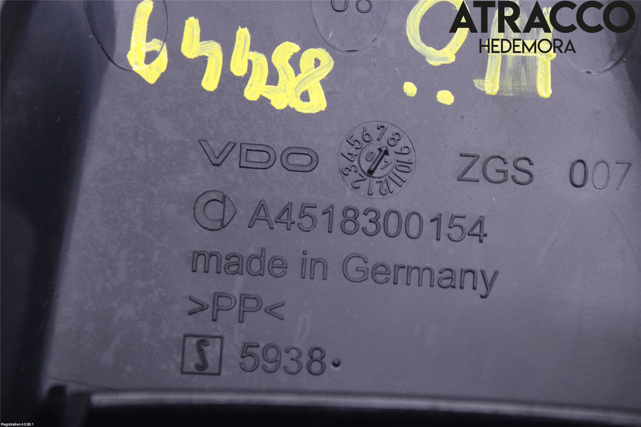 Smart FORTWO I 99-07 Defrosterkanal-Munstycke