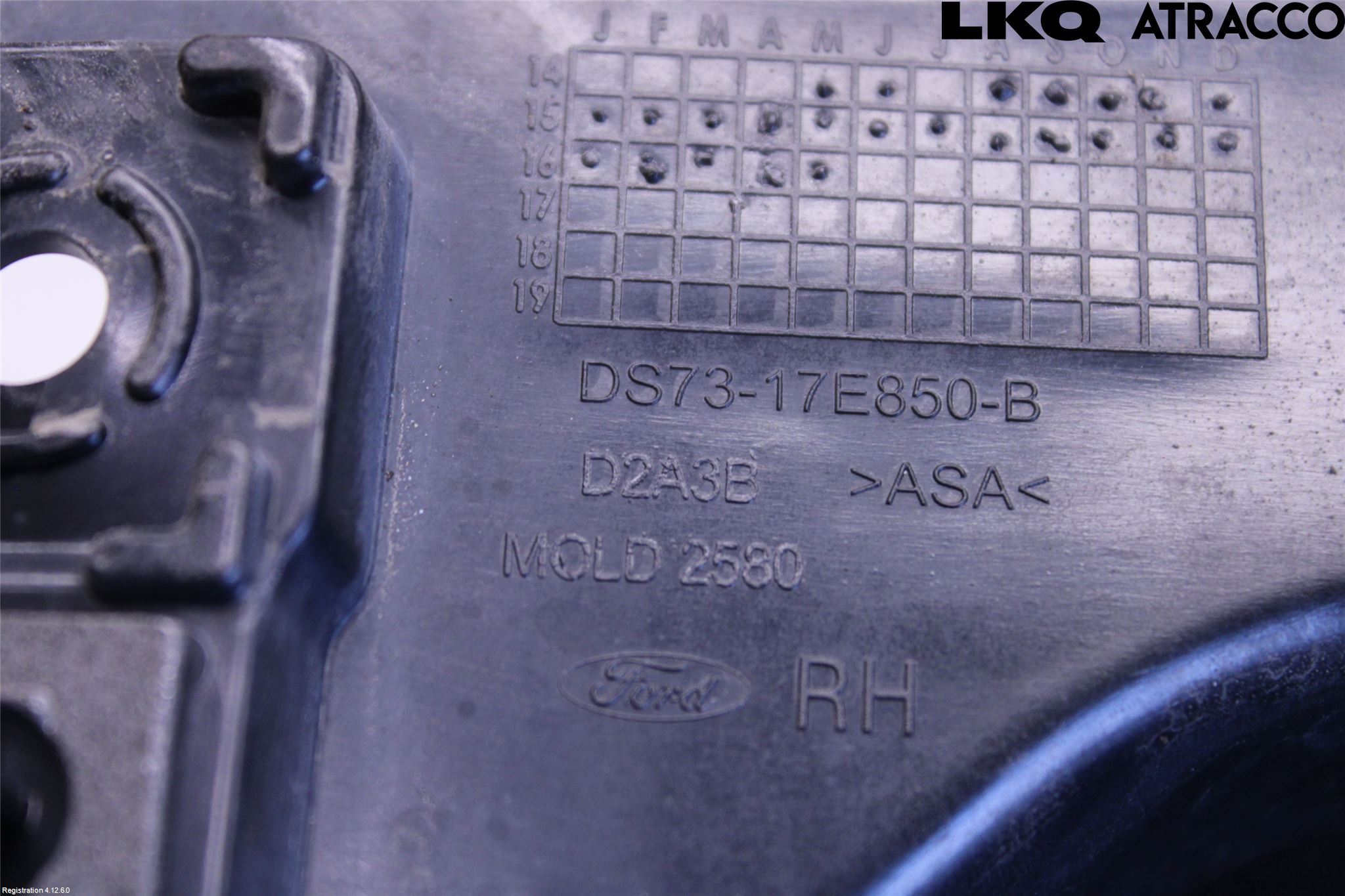 Ford MONDEO 15-22 Stötfångarfäste Bak Hö