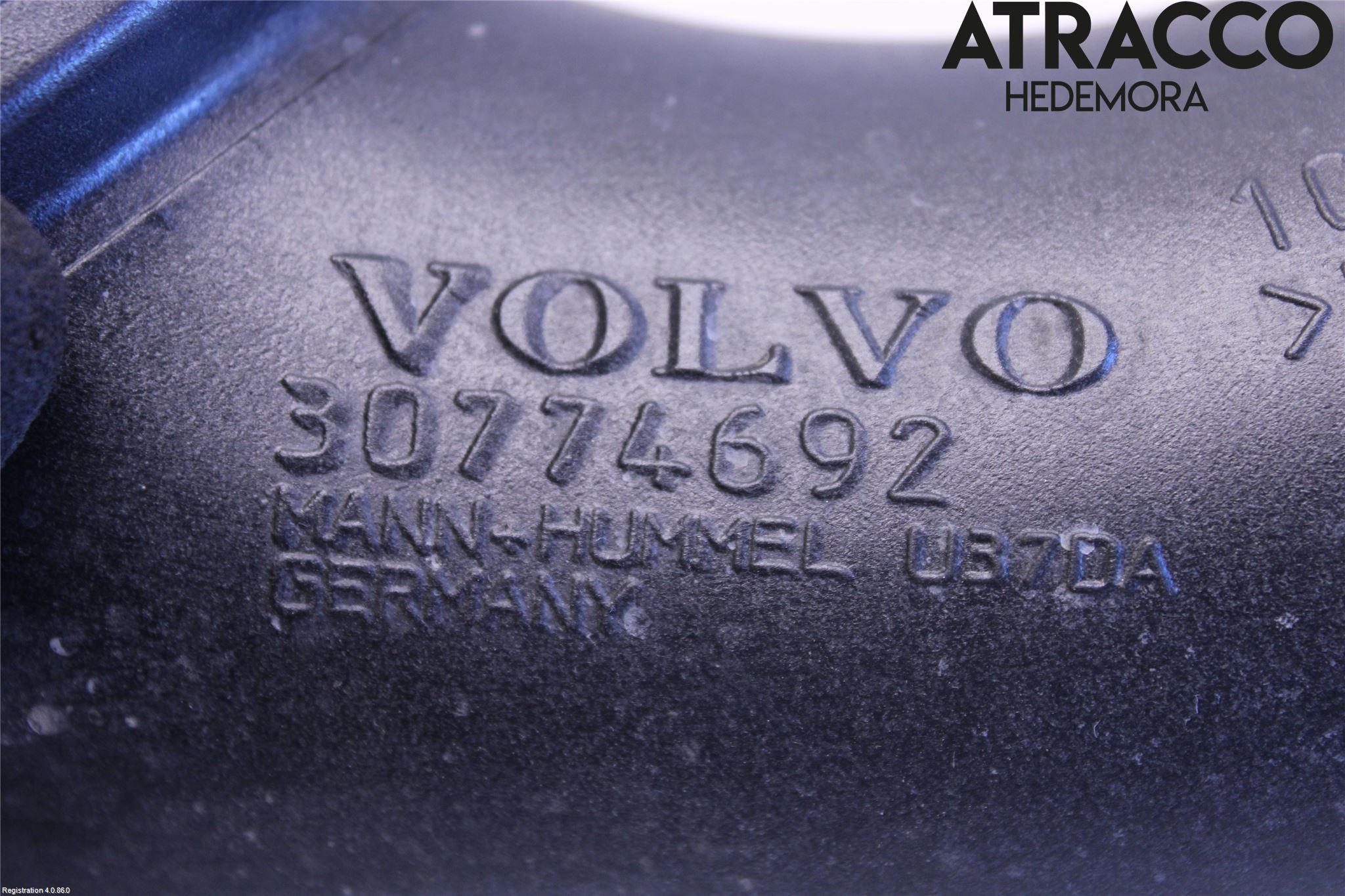 Volvo V60 CROSS COUNTRY 16-18 Laddluft-Intercoolerrör