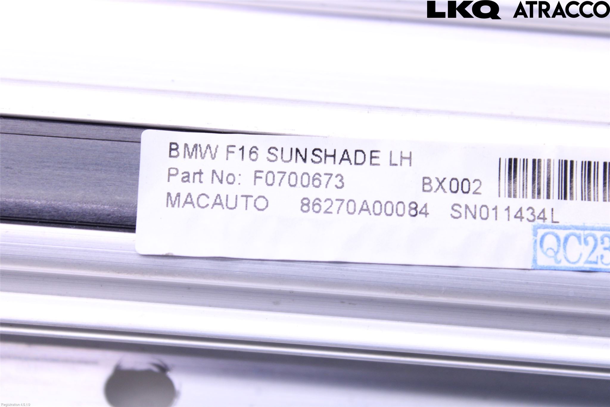 BMW X6 F16 14-19 Insynskydd