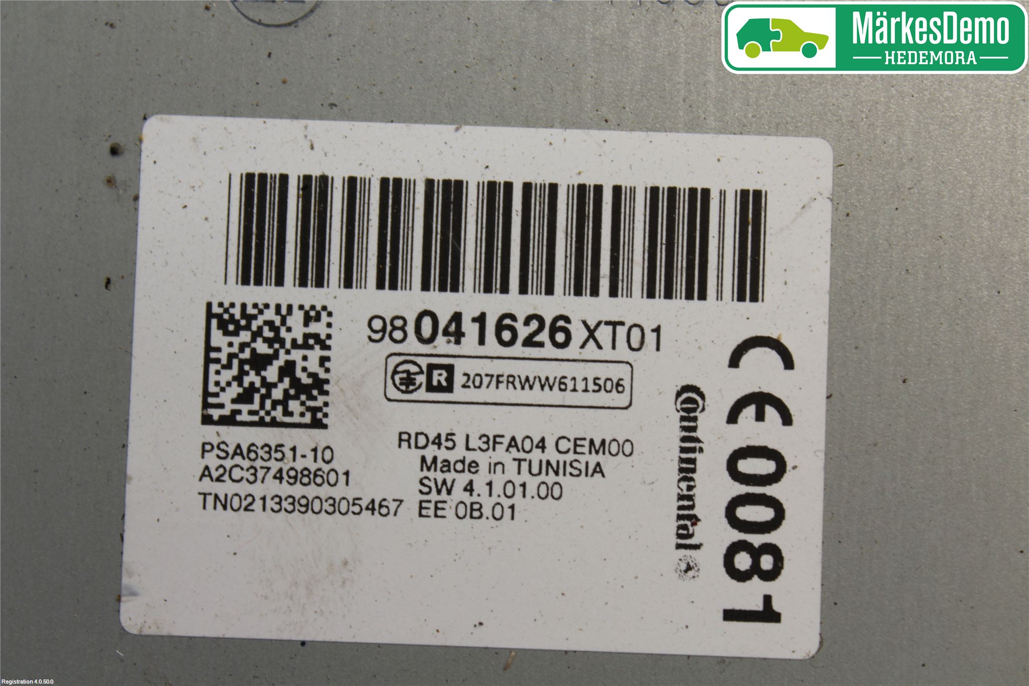 Toyota PROACE I 13-16 Cd Radio - Multimediapanel