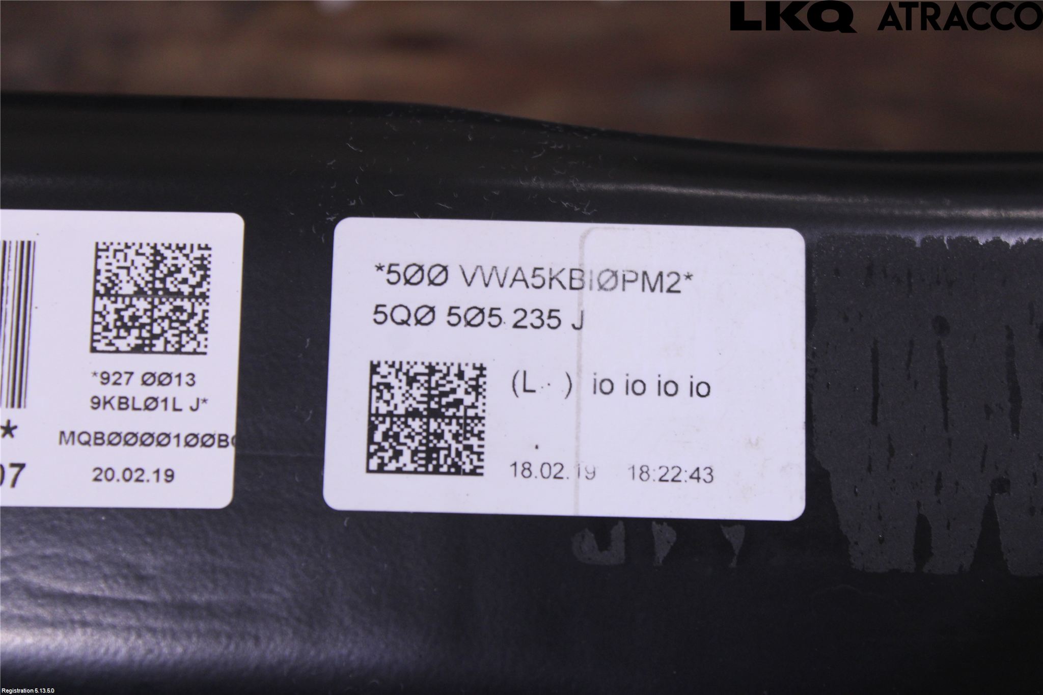 Volkswagen VW TIGUAN 16-24 Bakaxelbalk