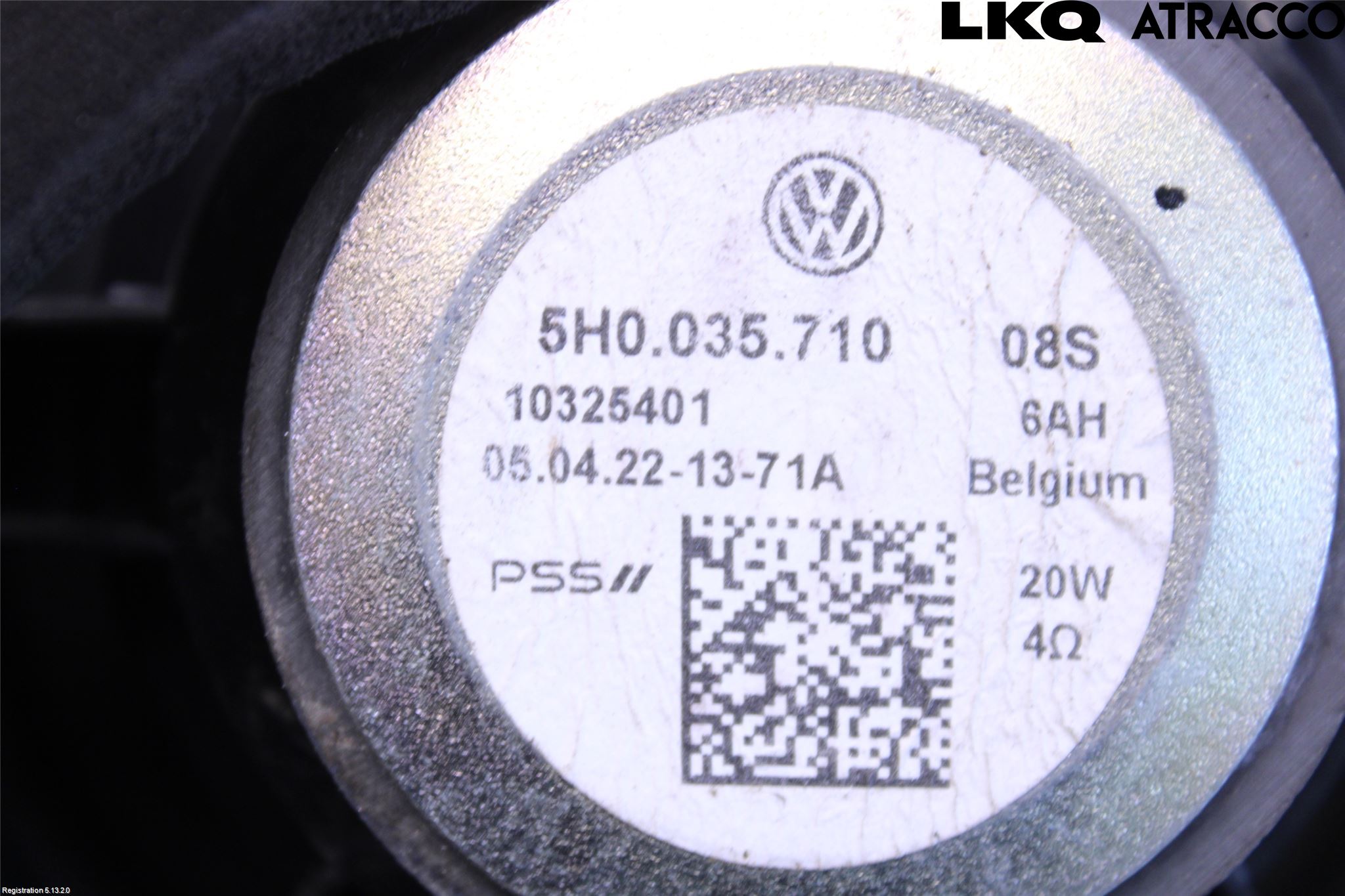 Volkswagen VW GOLF / E-GOLF VIII 20- Högtalare