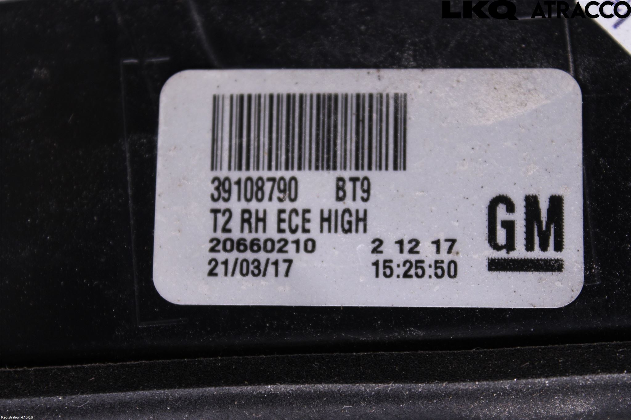 Opel INSIGNIA 17- Bakljus Lucka Hö