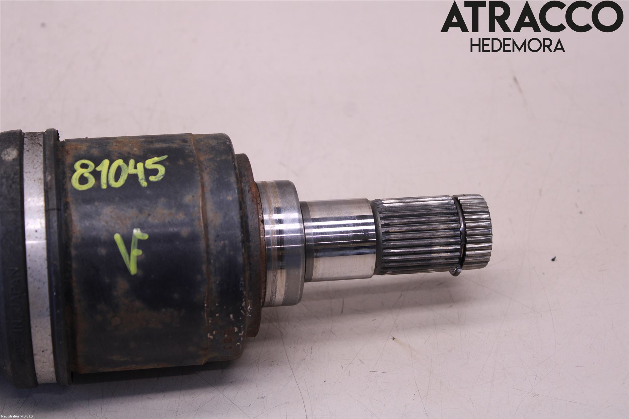 Mazda 6 08-13 Drivaxel Fram Vänster