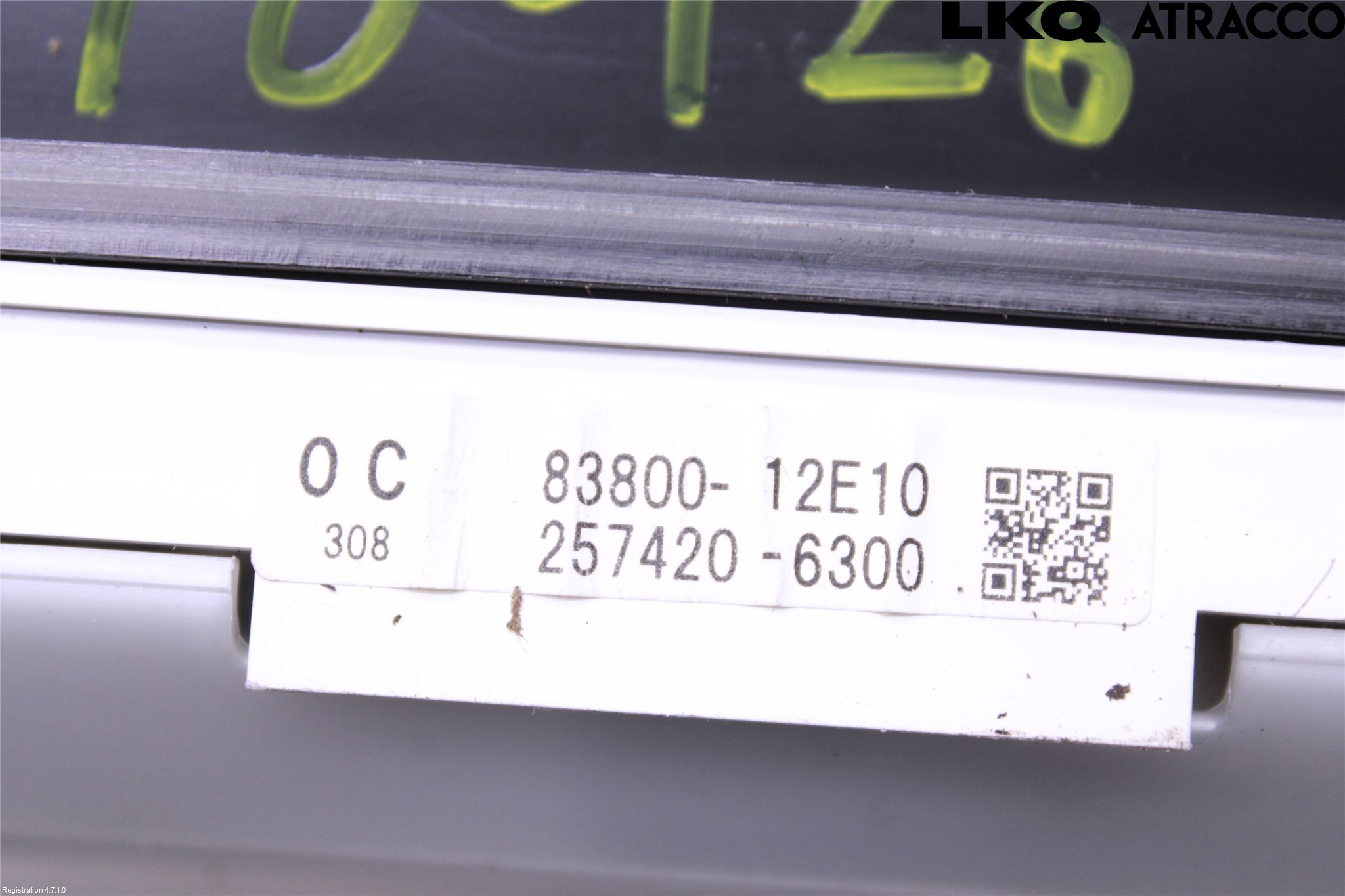 Toyota COROLLA 02-07 Instrument Komb