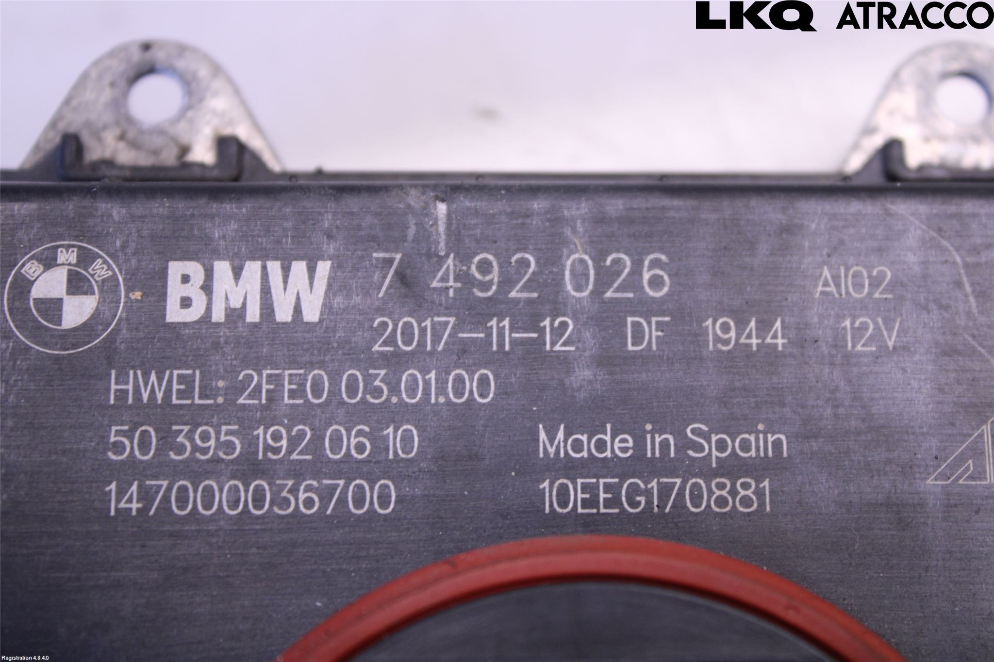 BMW 3 GT F34 13-19 Styrenhet Strålkastare