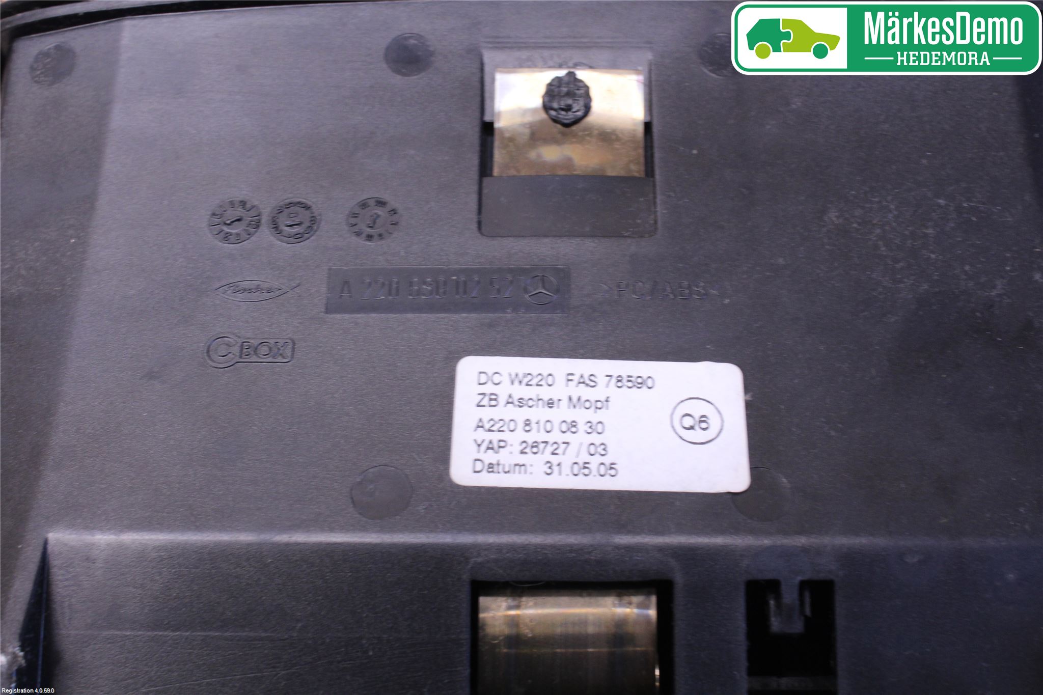 Mercedes-Benz MB S-KLASS (W220)  99-05 Askkopp