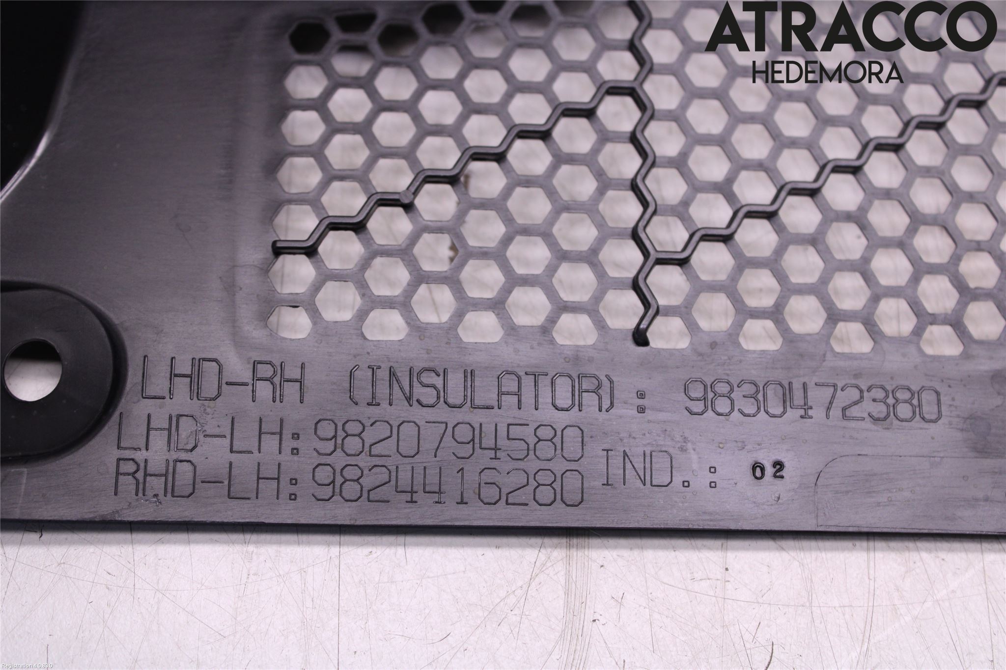 Peugeot 208/E-208 20- Torpedplåt-Torpedplast