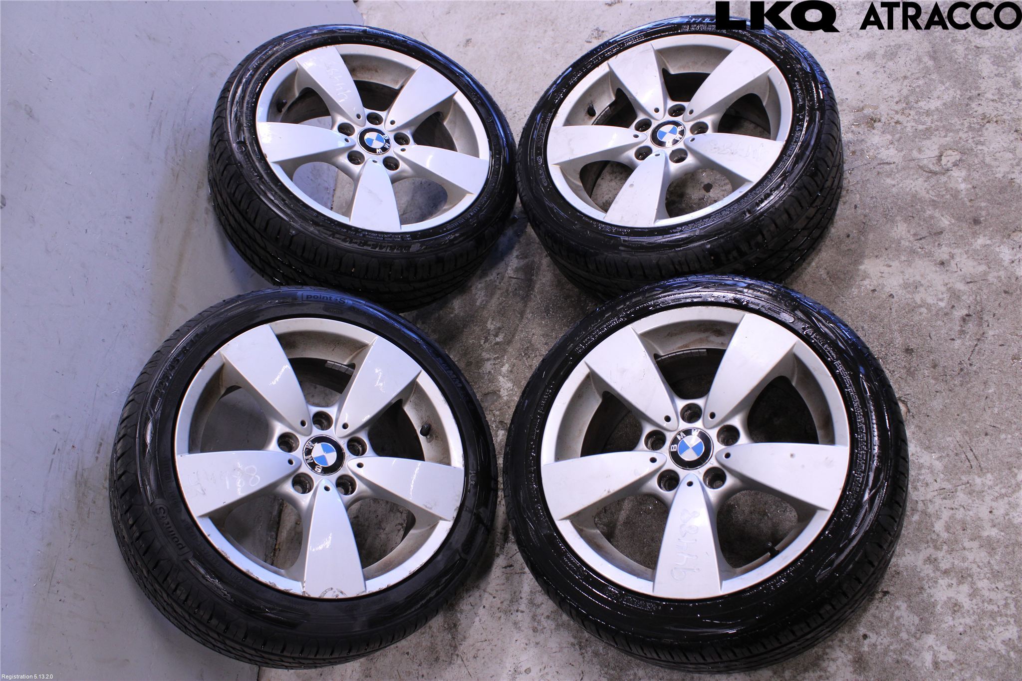 BMW 3 E90/91 SED/TOU 05-12 Sommardäck Alumfälg 4St